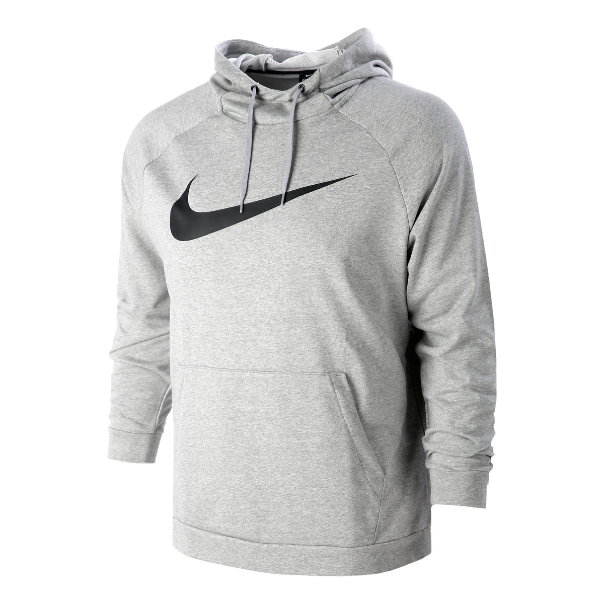 Nike Dri-Fit Swoosh Hoody Herren - hellgrau, schwarz Nike Dri-Fit Swoosh Hoody Herren - hellgrau, schwarz
