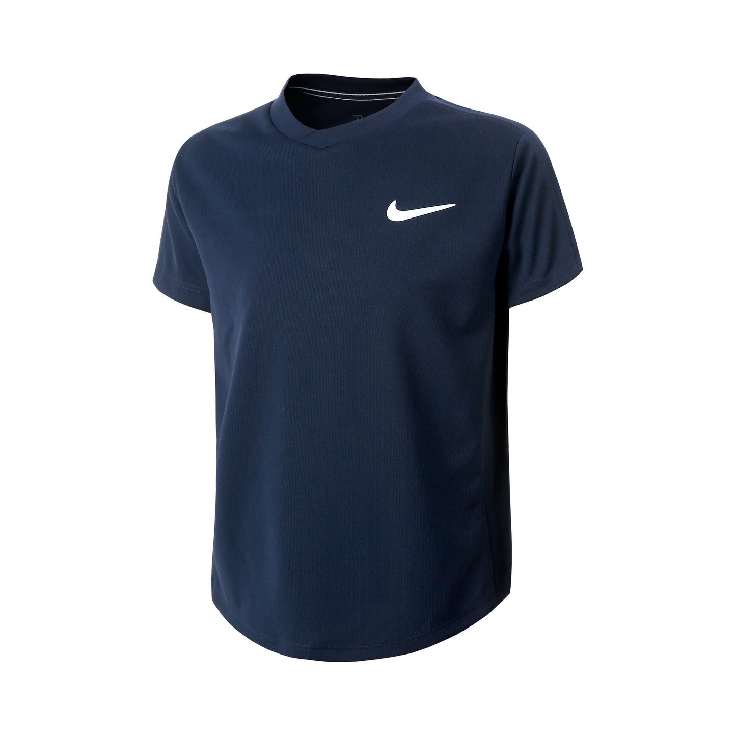 Nike Court Dri-Fit T-Shirt Jungen - dunkelblau, weiß Nike Court Dri-Fit T-Shirt Jungen - dunkelblau, weiß