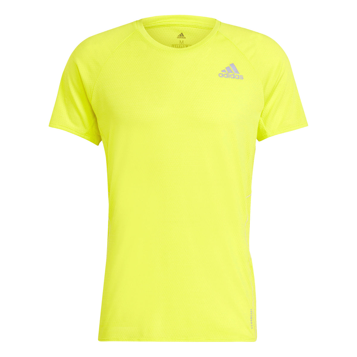 adidas Adi Runner T-Shirt Men - lemon, white adidas Adi Runner T-Shirt Men - lemon, white