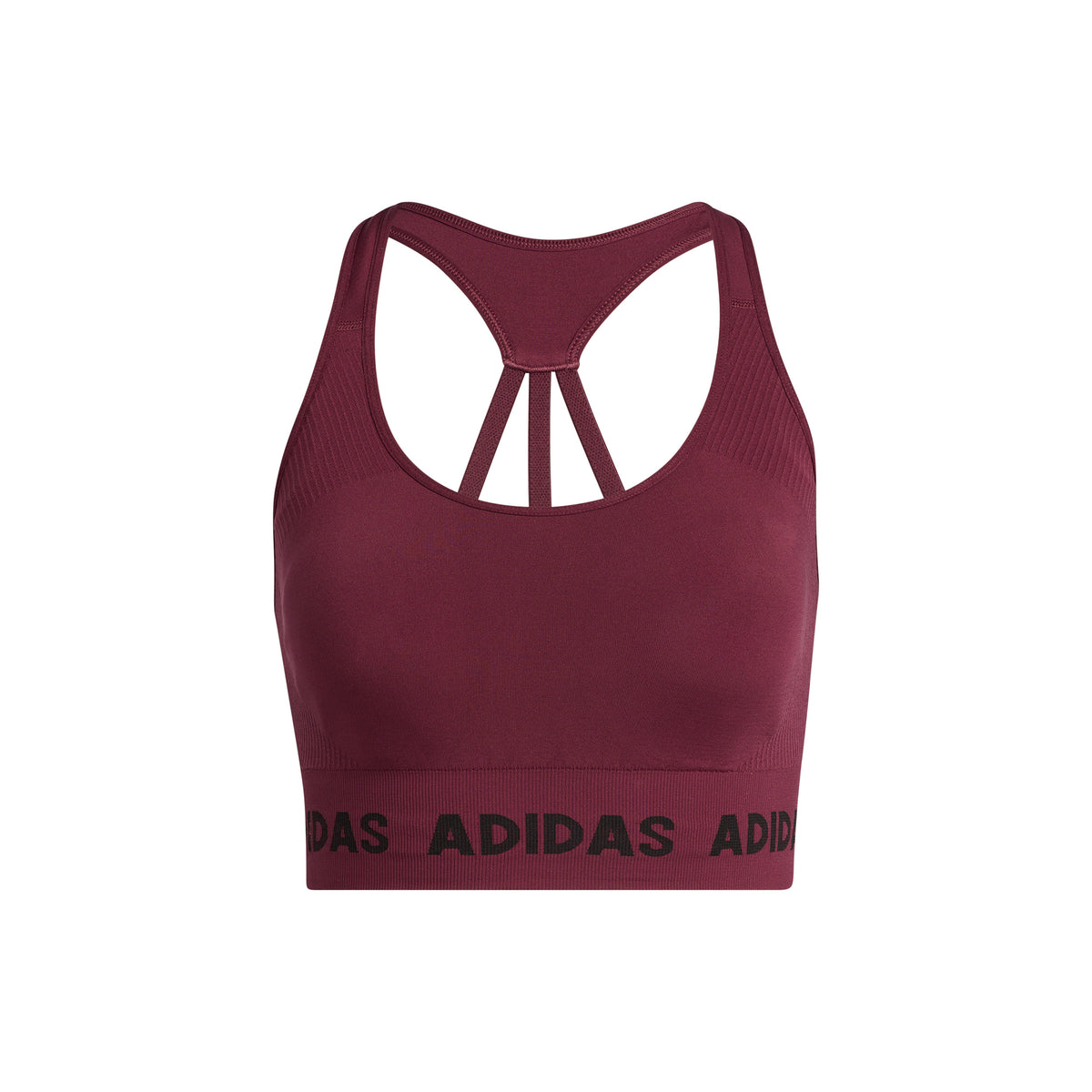 adidas Aeroknit Sports bras Women - berry adidas Aeroknit Sports bras Women - berry