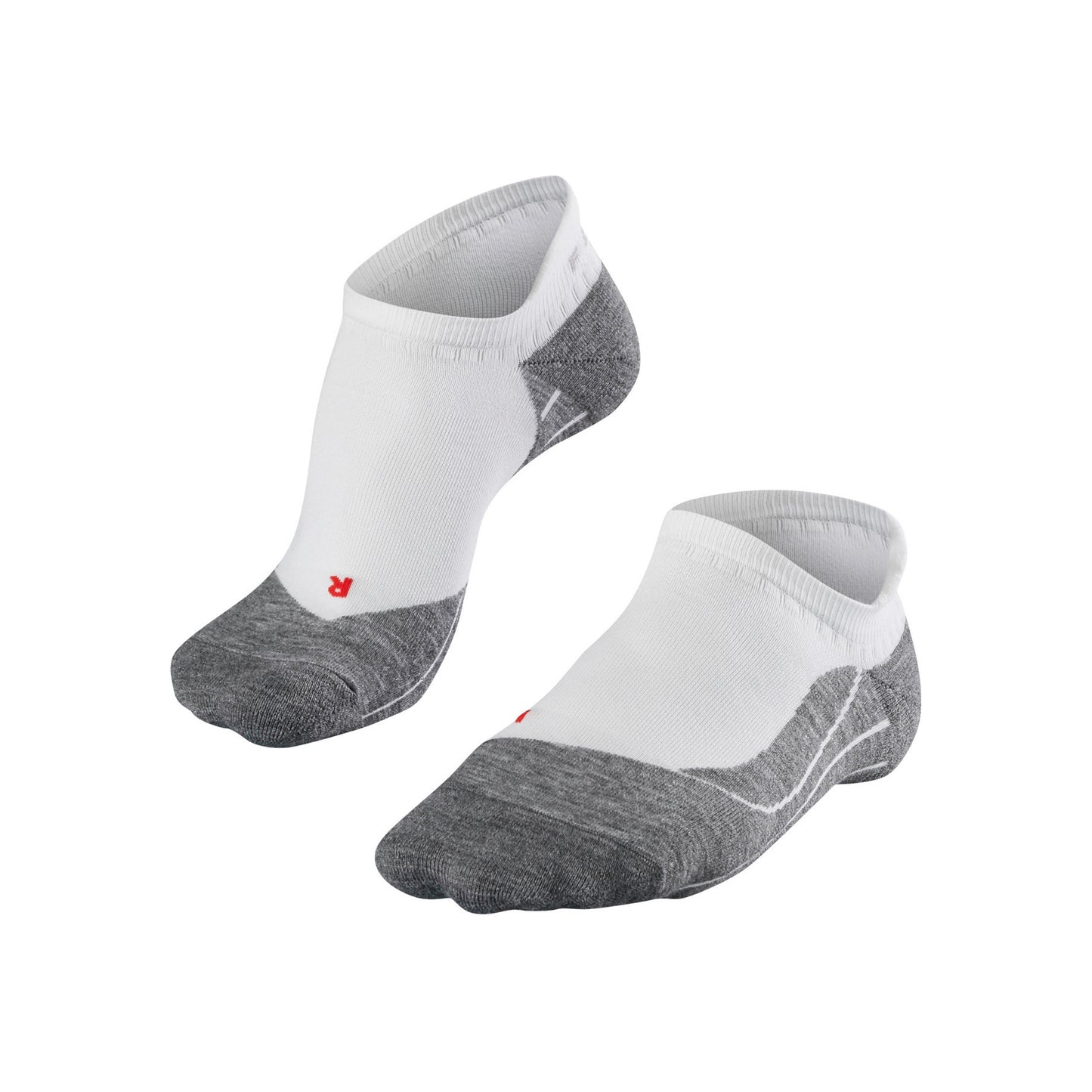 Falke RU4 Endurance Invisible Running Socks Men-White,Grey Falke RU4 Endurance Invisible Running Socks Men-White,Grey
