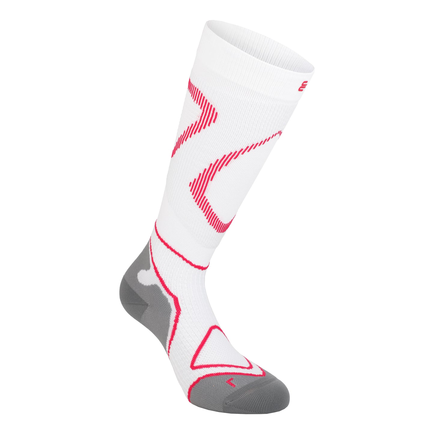 Bauerfeind Performance Compression Socks Women-White,Pink Bauerfeind Performance Compression Socks Women-White,Pink