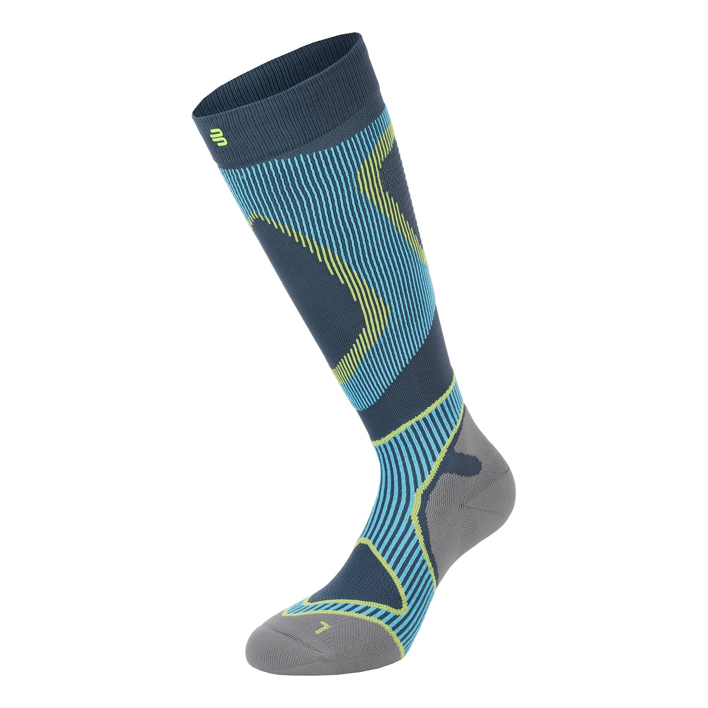 Bauerfeind Performance Compression Socks Men-Blue Bauerfeind Performance Compression Socks Men-Blue