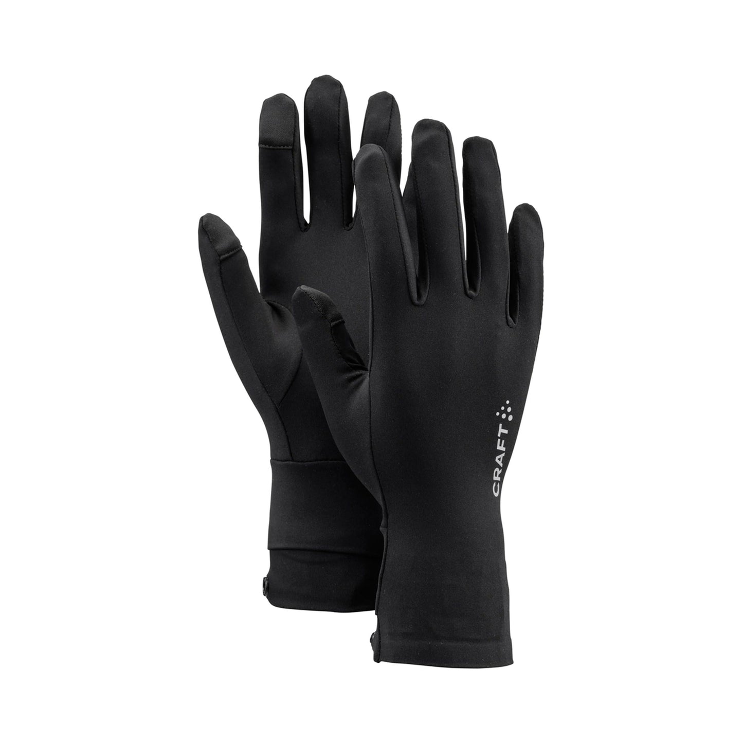 Craft Essence Running Running gloves Unisex - black Craft Essence Running Running gloves Unisex - black