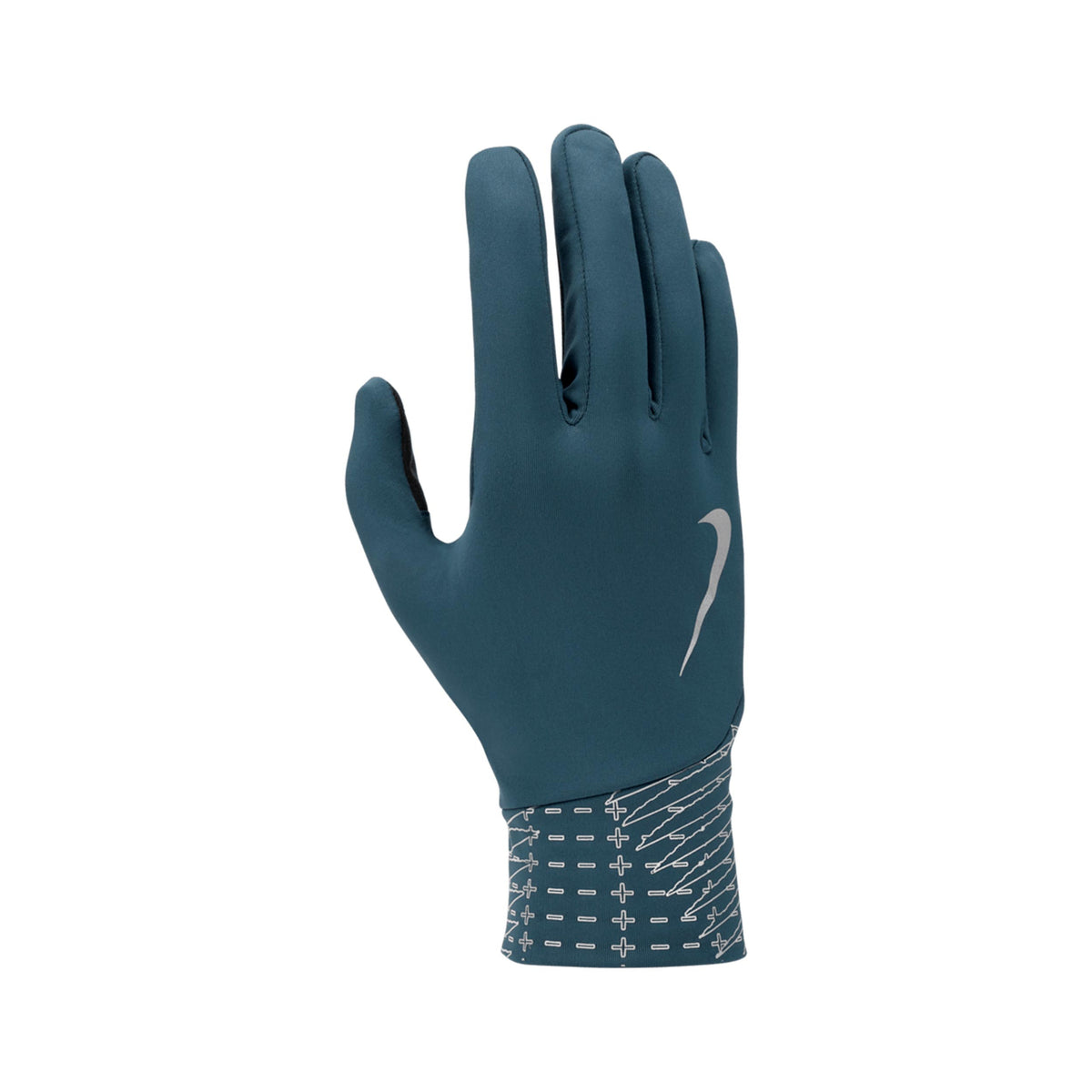 Nike Pacer Lightweight Reflective Running gloves Men - blue grey, silver Nike Pacer Lightweight Reflective Running gloves Men - blue grey, silver