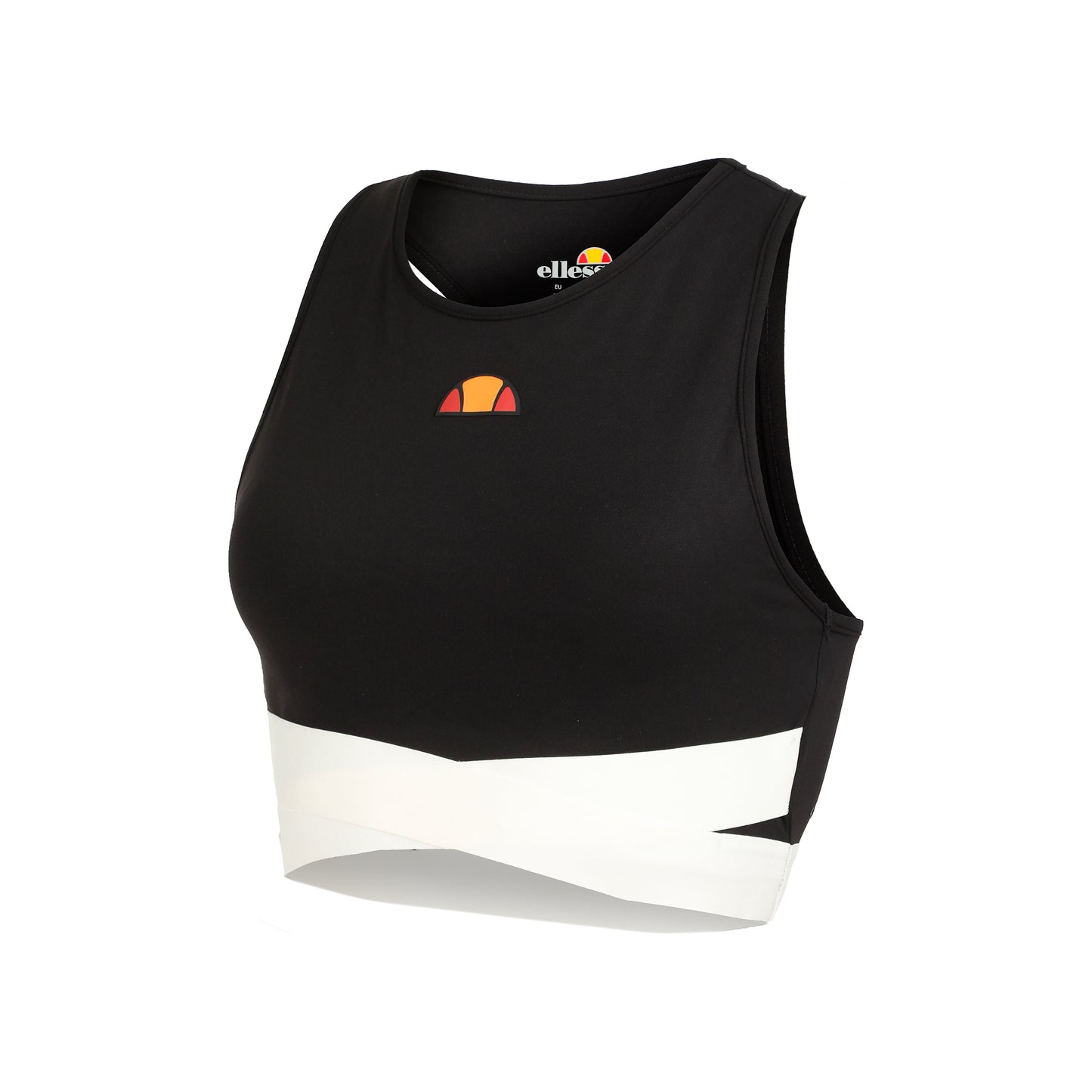 Ellesse Chroma Crop Running Shirt Women-Black