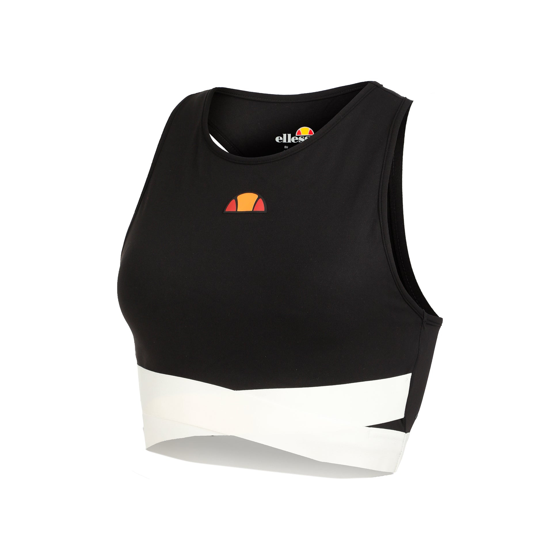 Ellesse Chroma Crop Running Shirt Women-Black