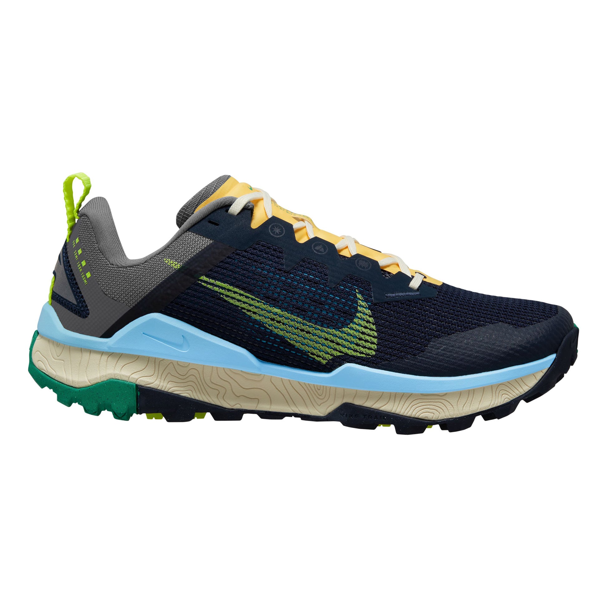 Nike React Wildhorse 8 Trail running shoe Women - blue, grey