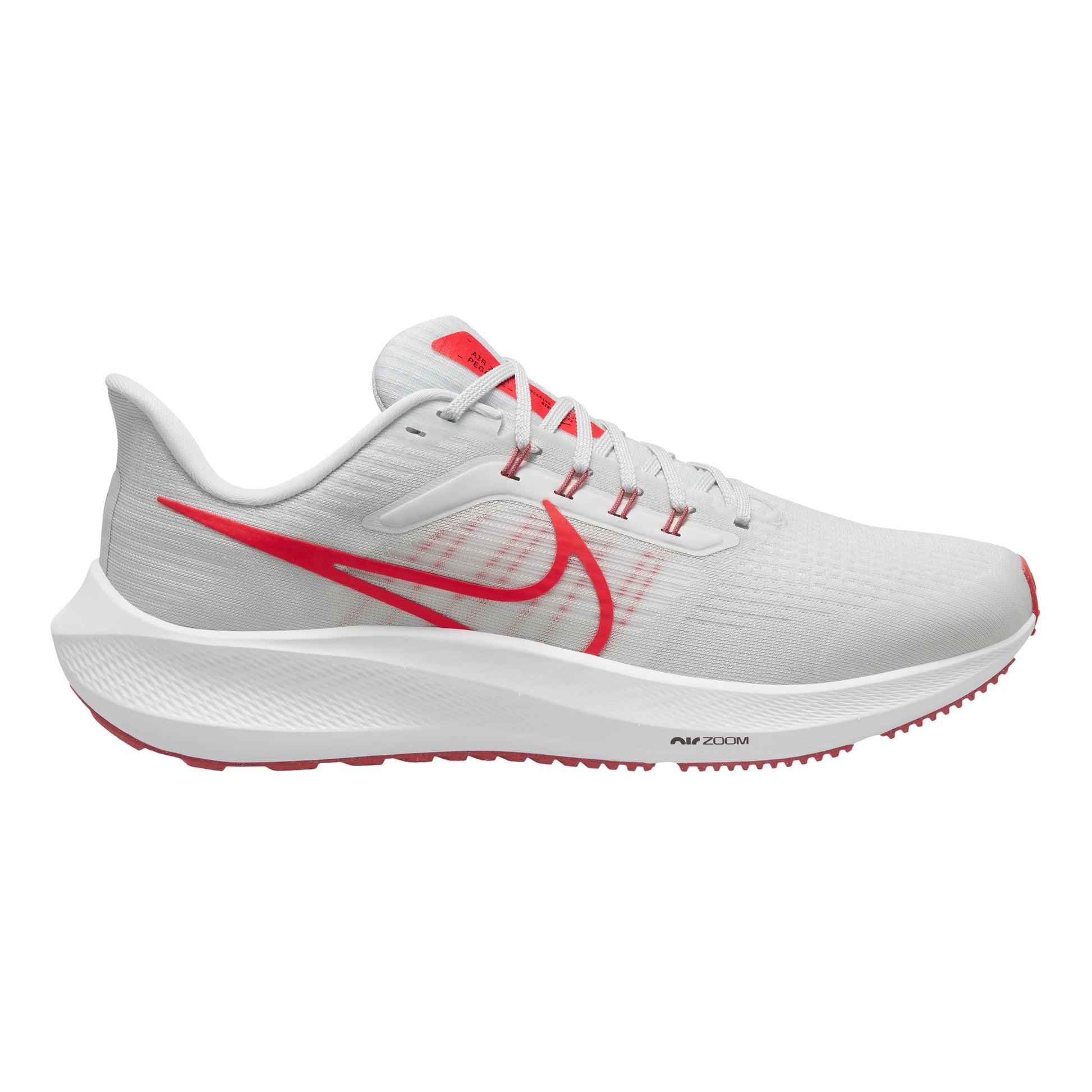 Nike Air Zoom Pegasus 39 Neutralschuh Herren - weiß, rot