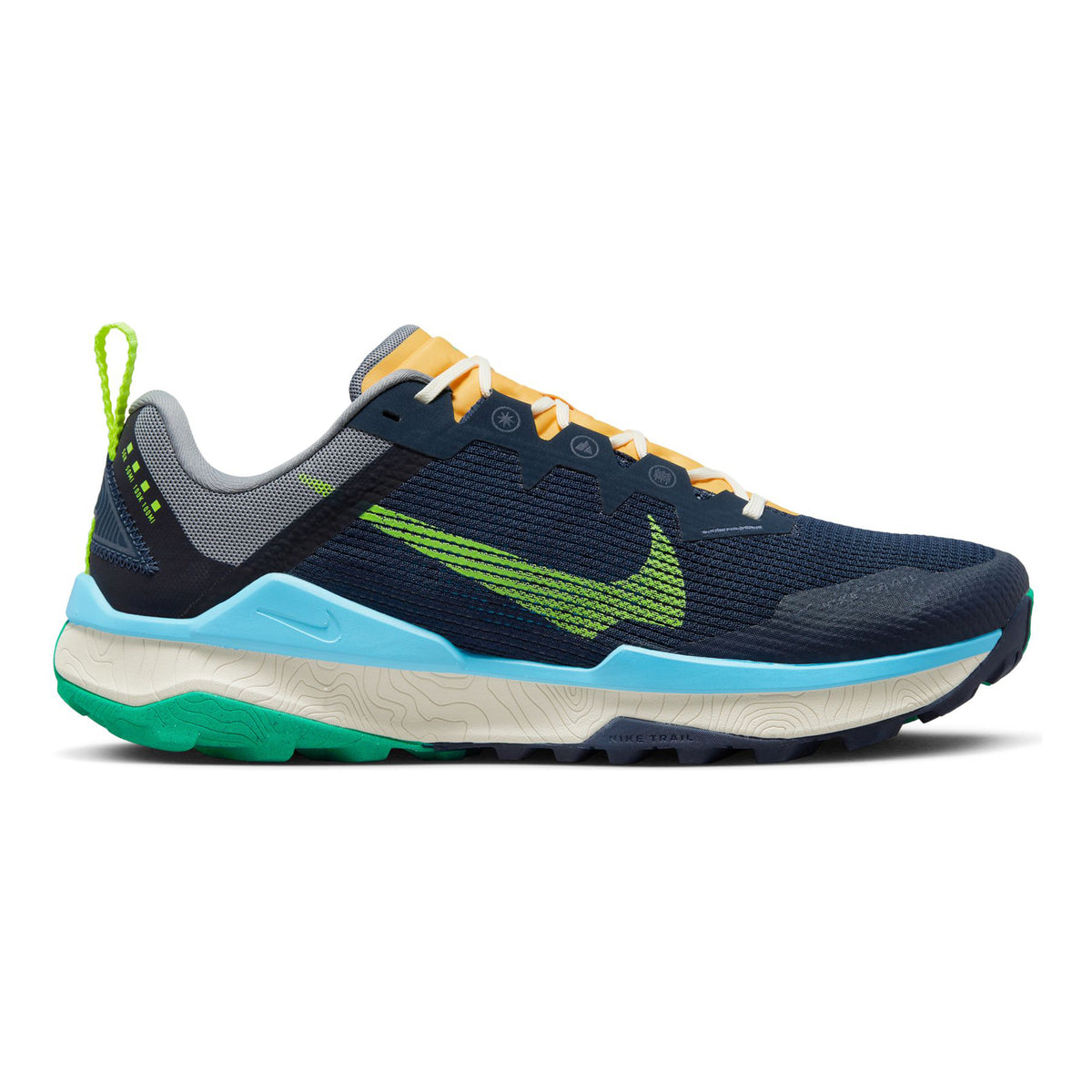 Nike React Wildhorse 8 Trail running shoe Men - blue, green