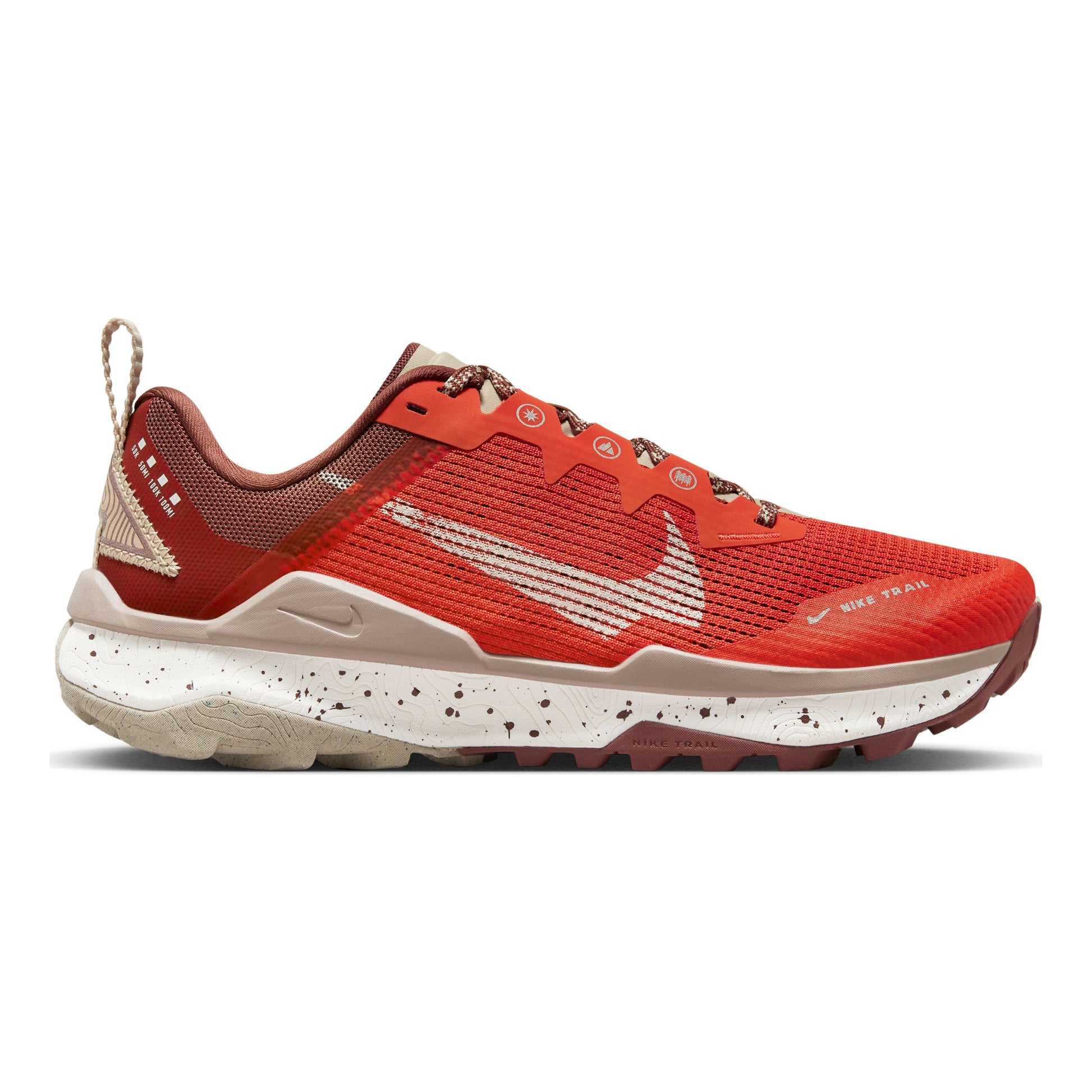 Nike React Wildhorse 8 Trail running shoe Women - red, brown