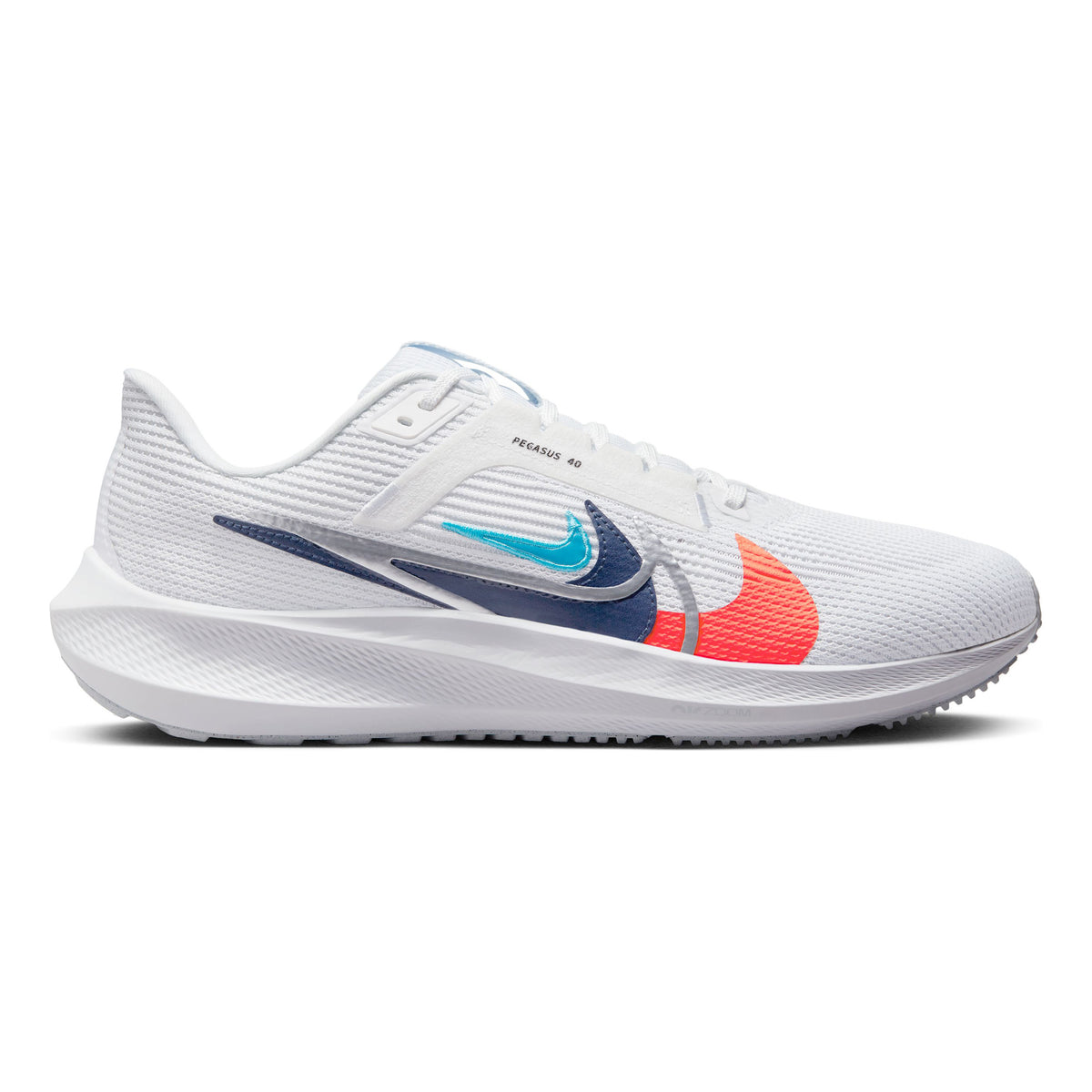 Nike Air Zoom Pegasus40 Premium Neutral running shoe Men - white, multicoloured