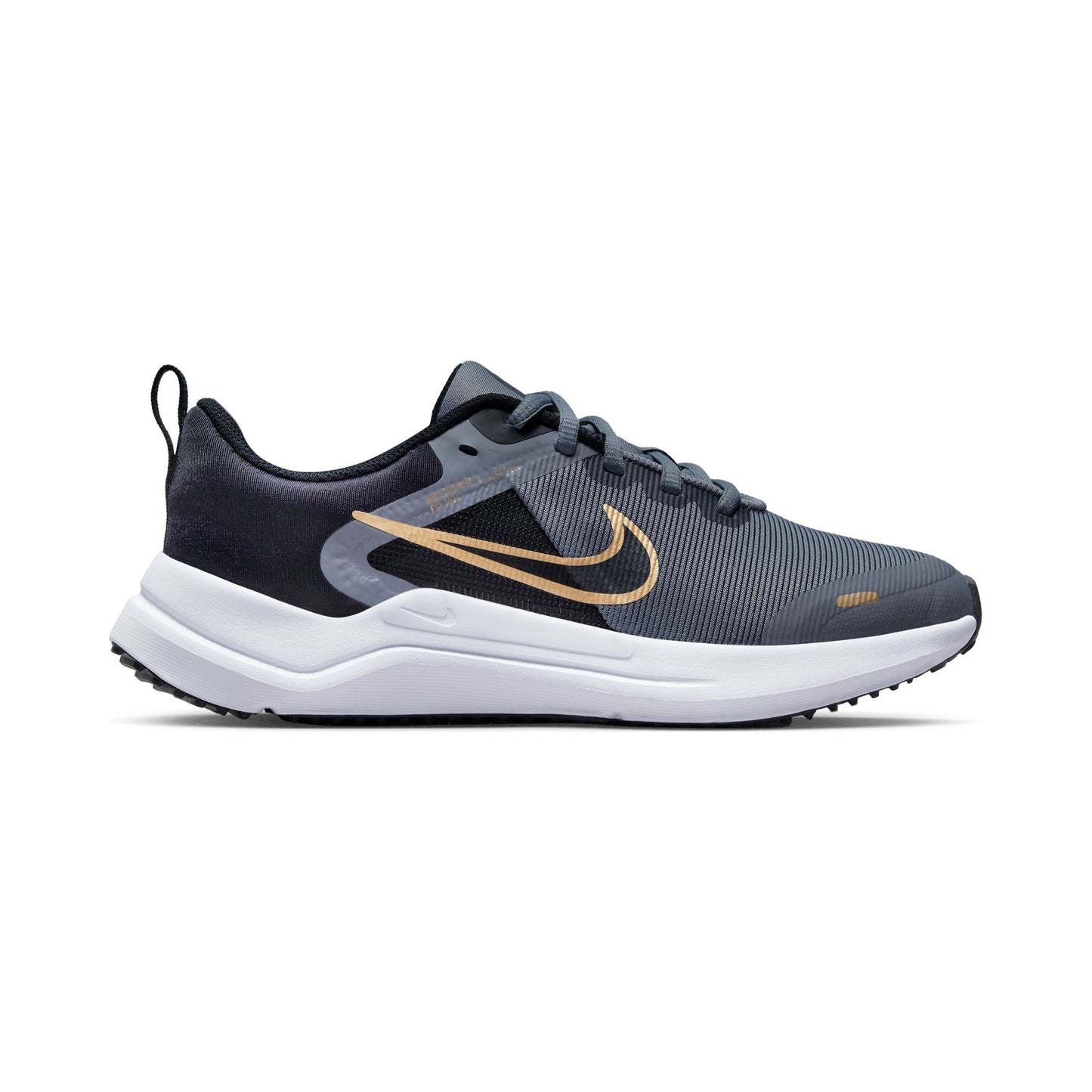 Nike Downshifter 12 Neutral running shoe Kids - grey, black