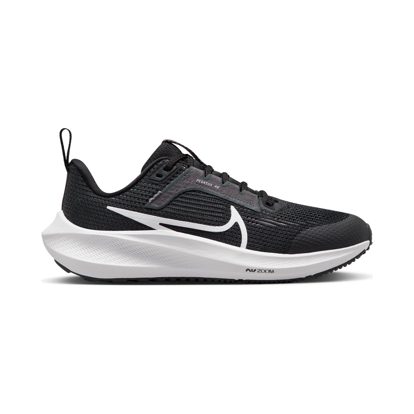 Nike Pegasus 40 Neutral running shoe Kids - black, white