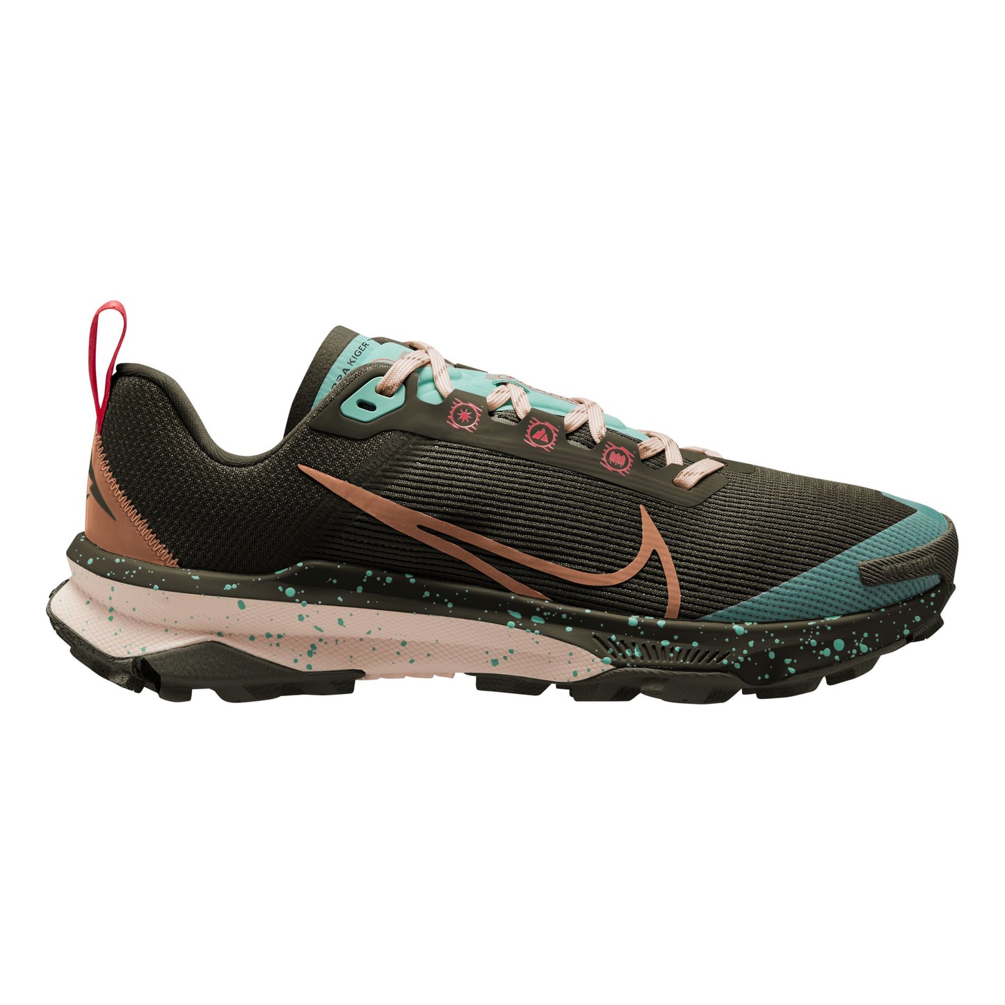 Nike Terra Kiger 9 Trail running shoe Women - olive, light blue