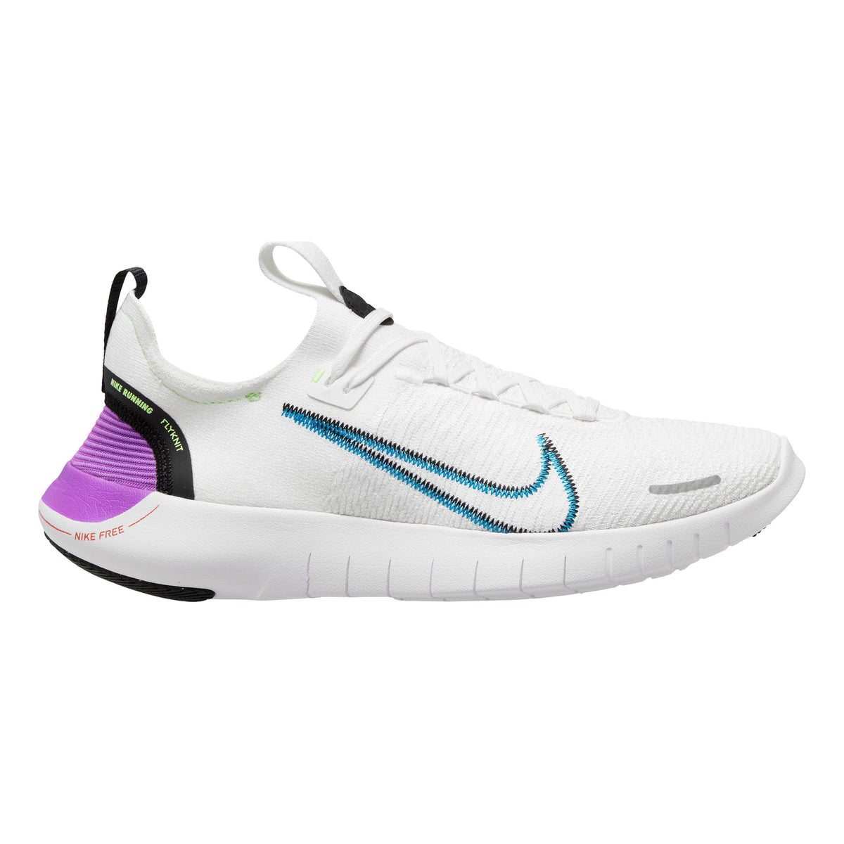 Nike Free Run Flyknit Next Nature SE Neutral running shoe Men - white, violet