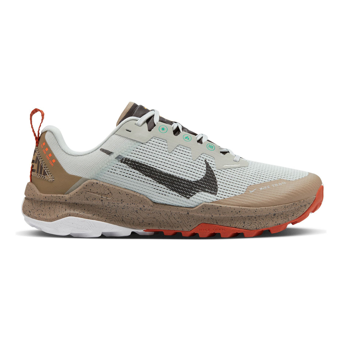 Nike React Wildhorse 8 Trail running shoe Men - white, beige