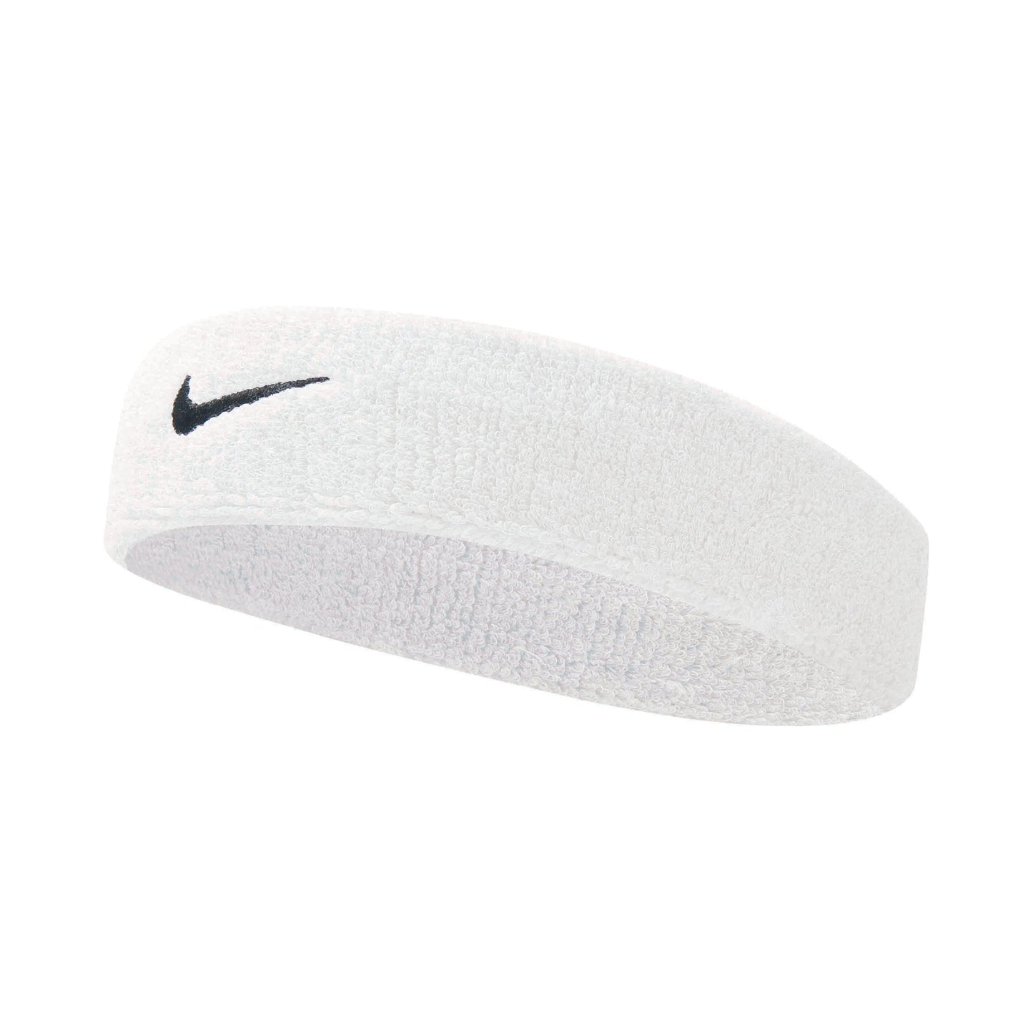 Nike Swoosh Stirnband-Weiß,Schwarz