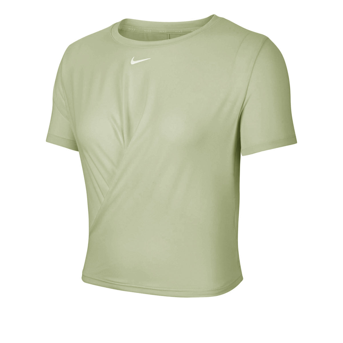 Nike Dri-Fit One Luxe Standard-Fit Twist T-Shirt Women - light green,