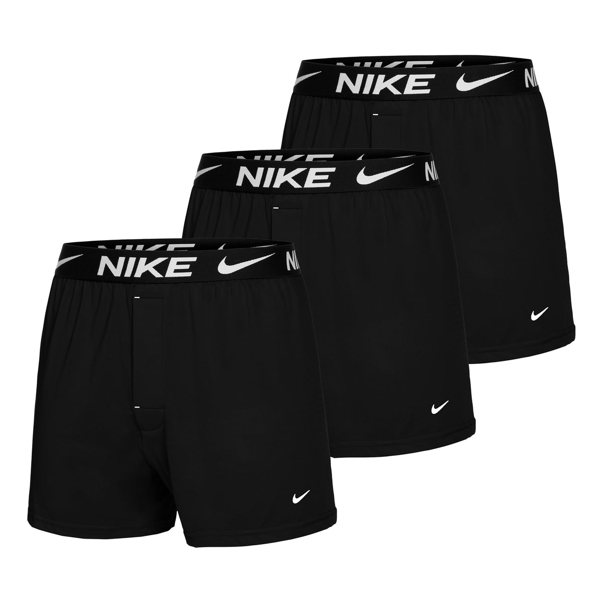 Nike Dri-Fit Essen Micro Boxer shorts 3 Pack Men - black, white