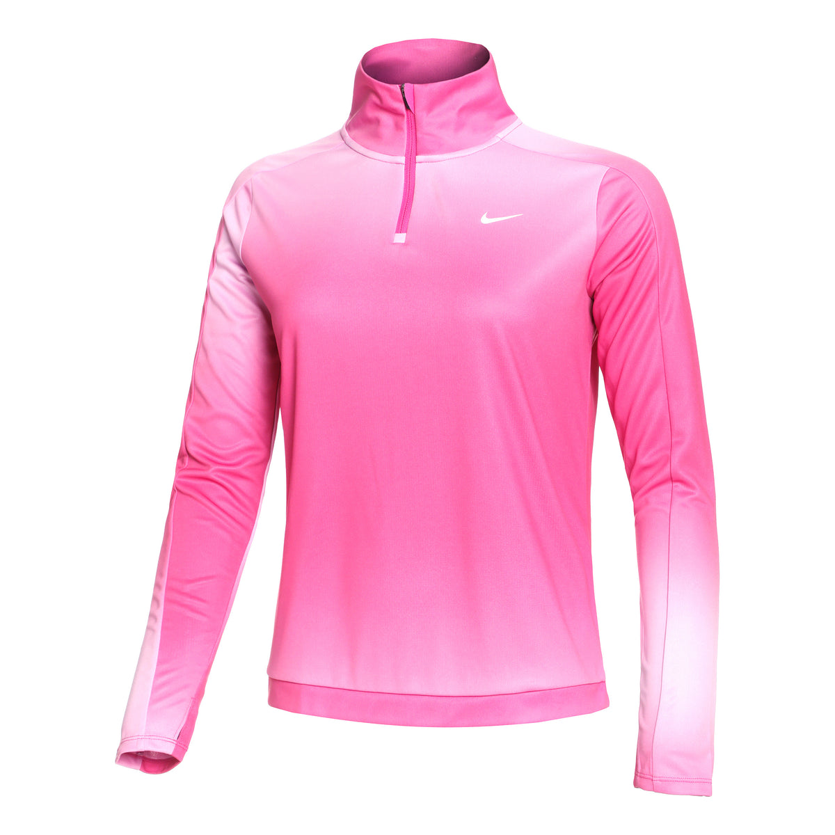 Nike Dri-Fit Swoosh Print Half-Zip Running top Women - pink, grey