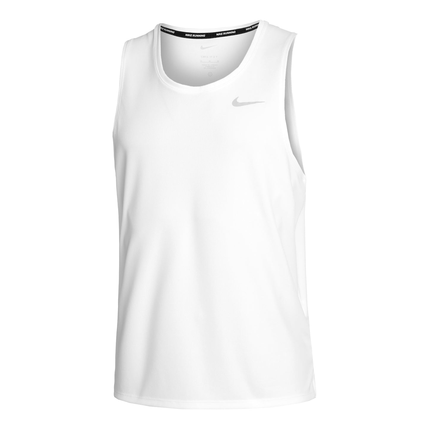 Nike Miler Tank-Top - weiß, grau