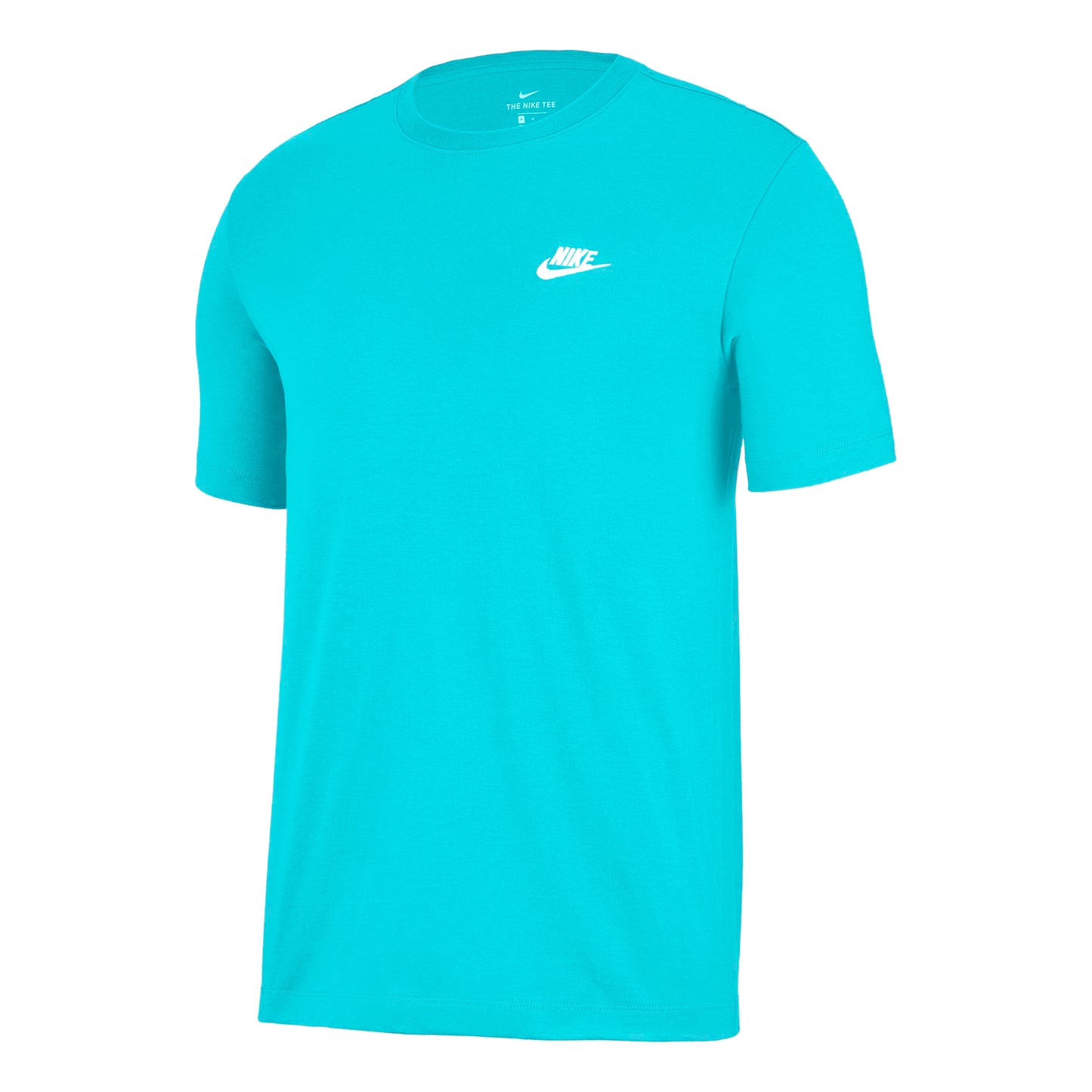 Nike Sportswear Club T-Shirt Men - turquoise, white
