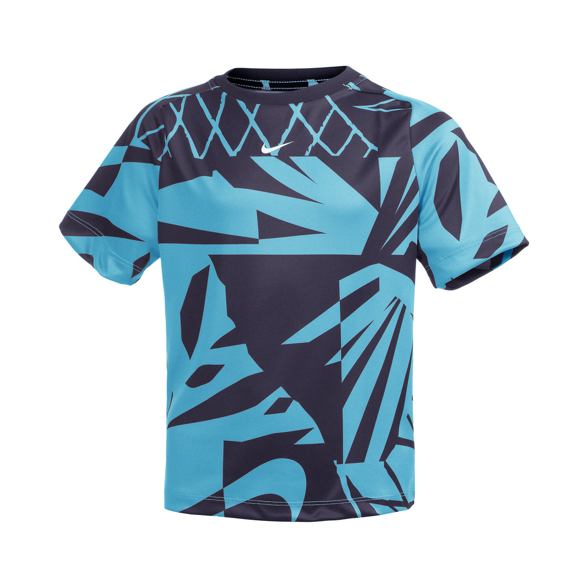 Nike Big Kids T-Shirt Boys - turquoise, black