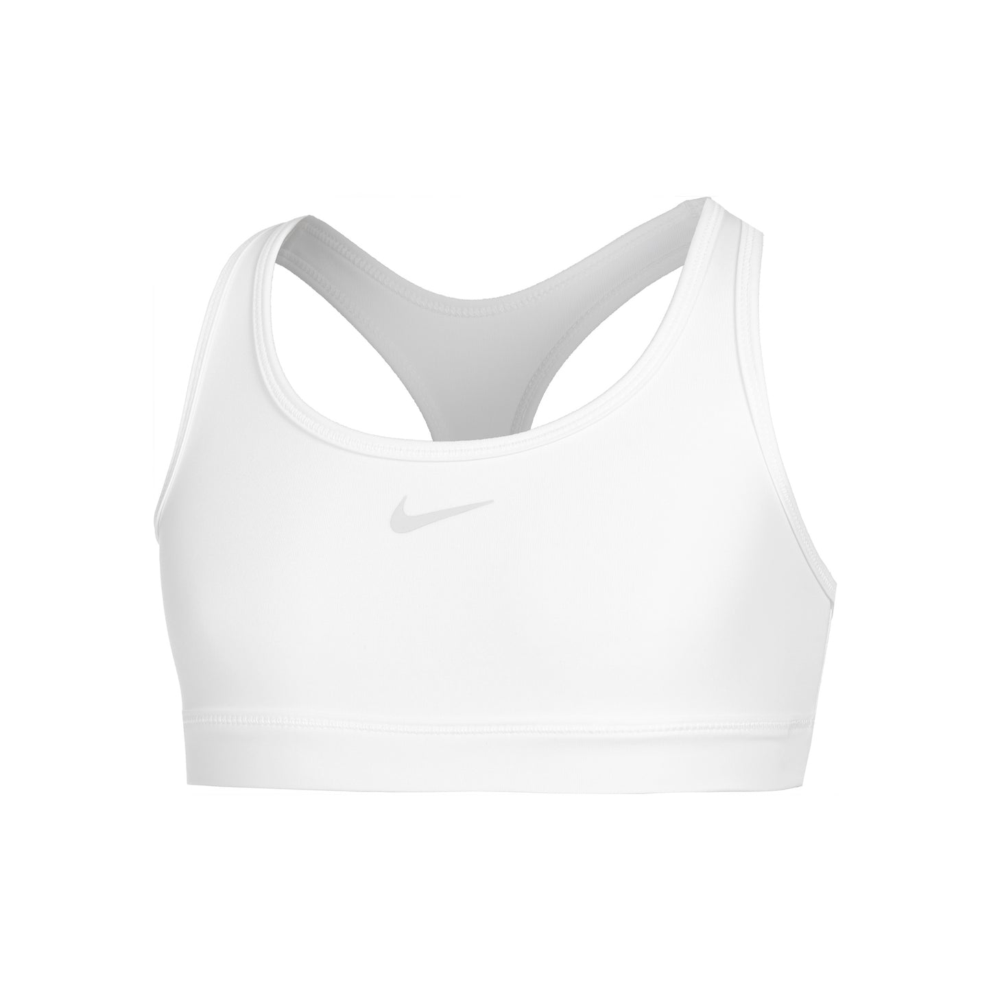 Nike Dri-Fit Swoosh Sports Bras Girls-White