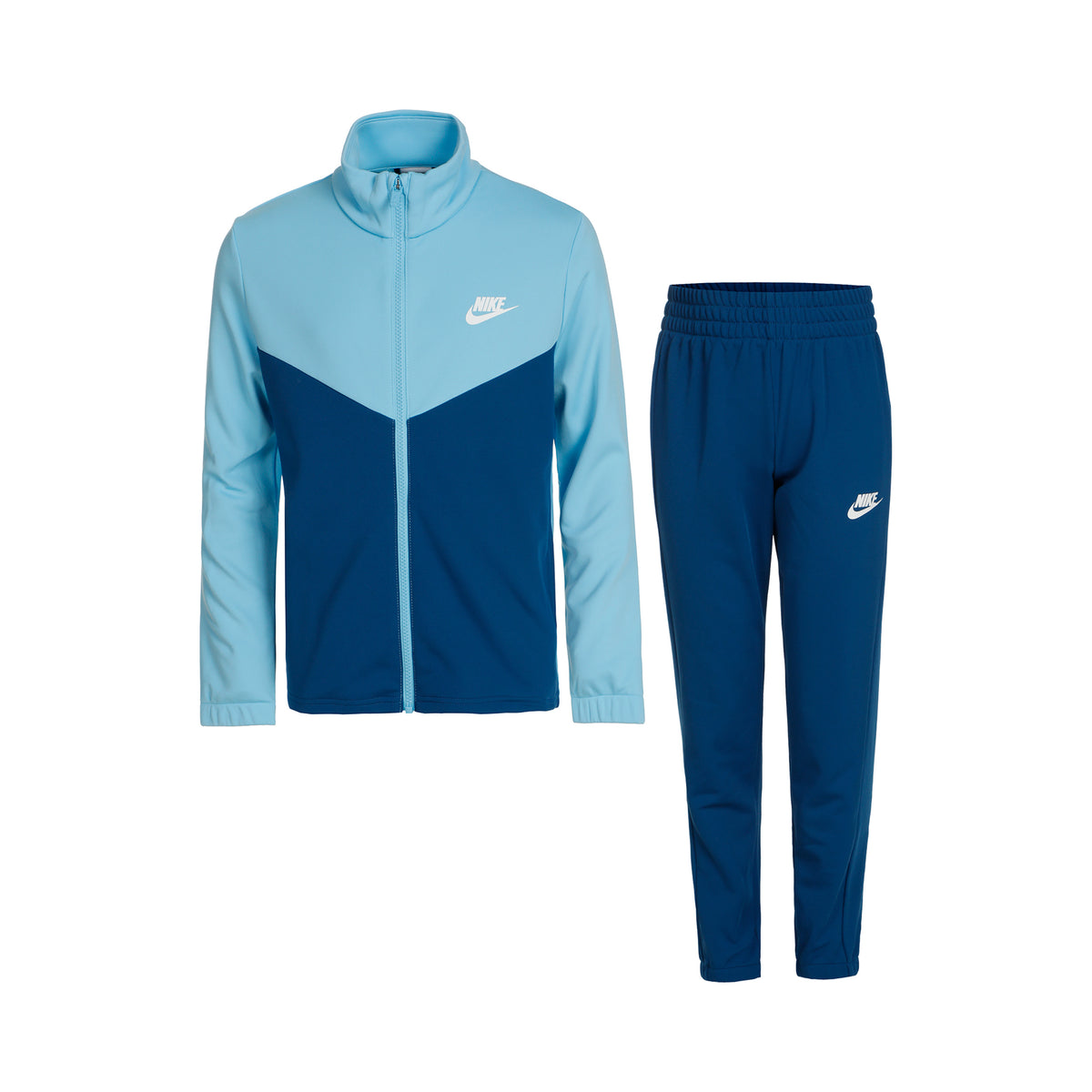 Nike Poly Fullzip Tracksuit Kids - blue, light blue