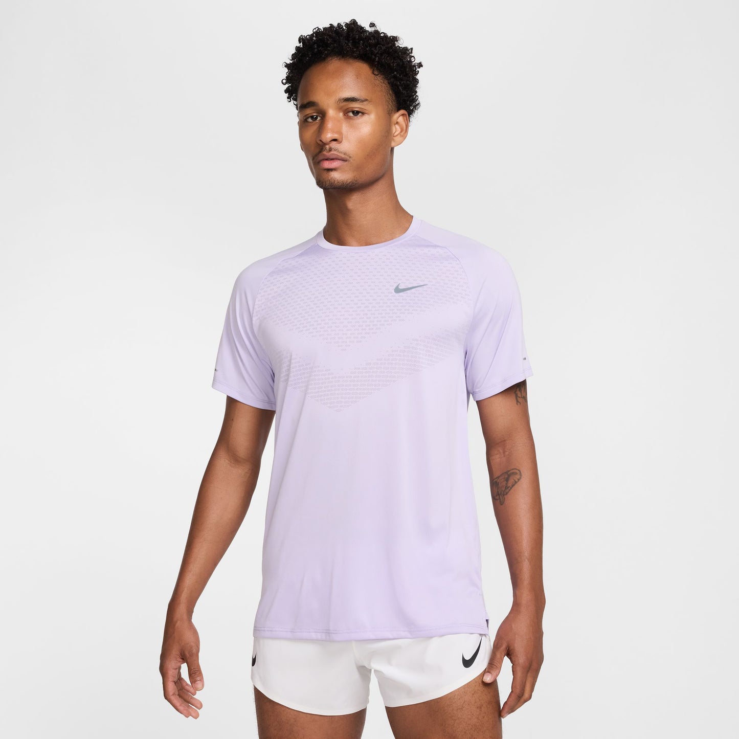 Nike Stride Running shirt Men - lilac