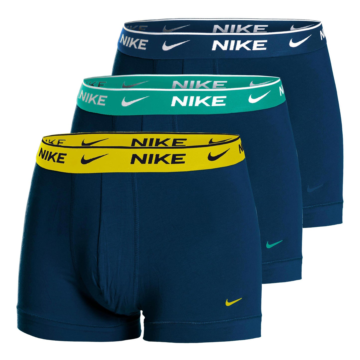 Nike Everyday Stretch Trunk Boxer shorts 3 Pack Men - red, multicoloured