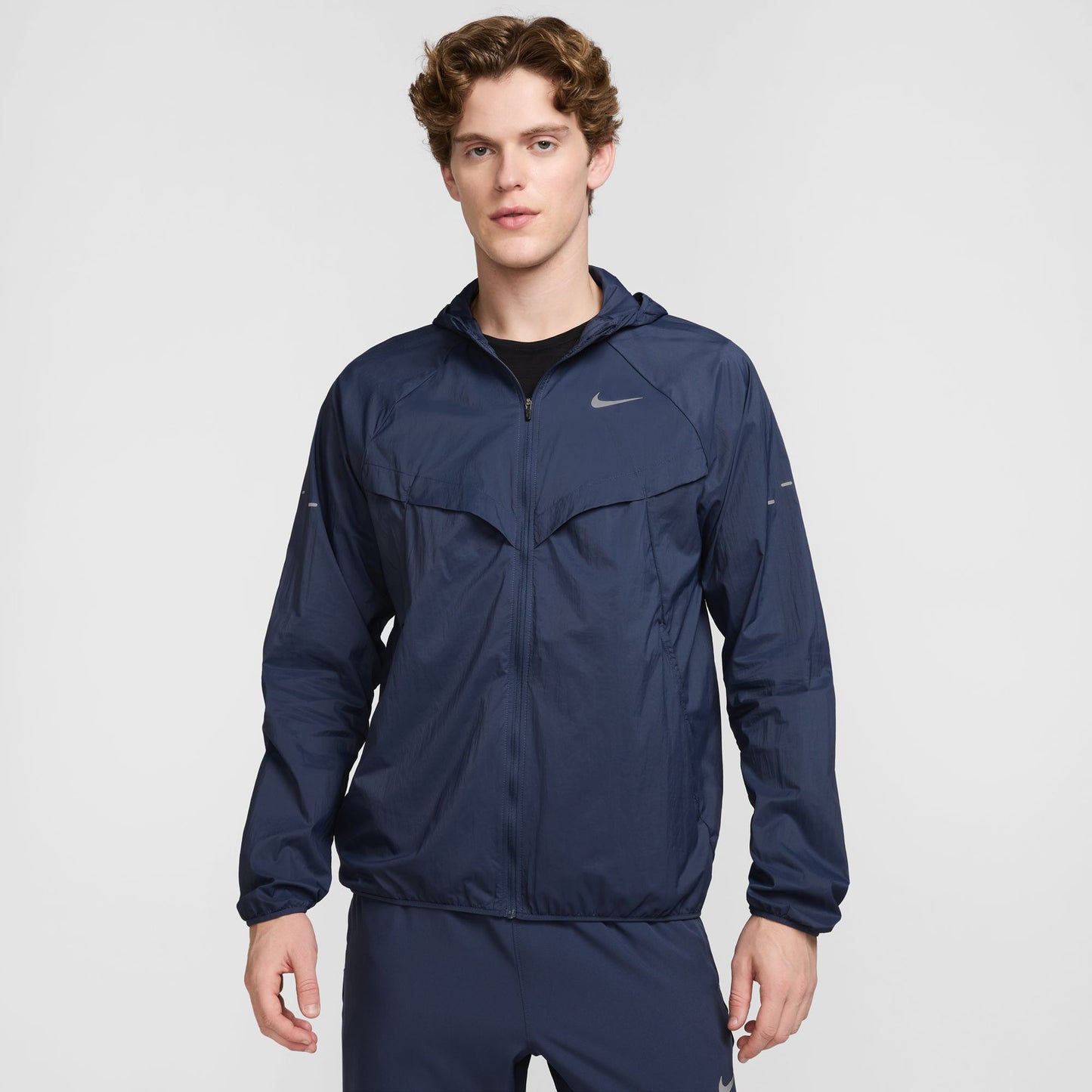 Nike Stride Laufjacke Herren - dunkelblau