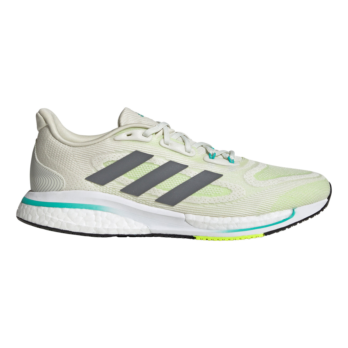 adidas Supernova + Neutral running shoe Men - green, beige