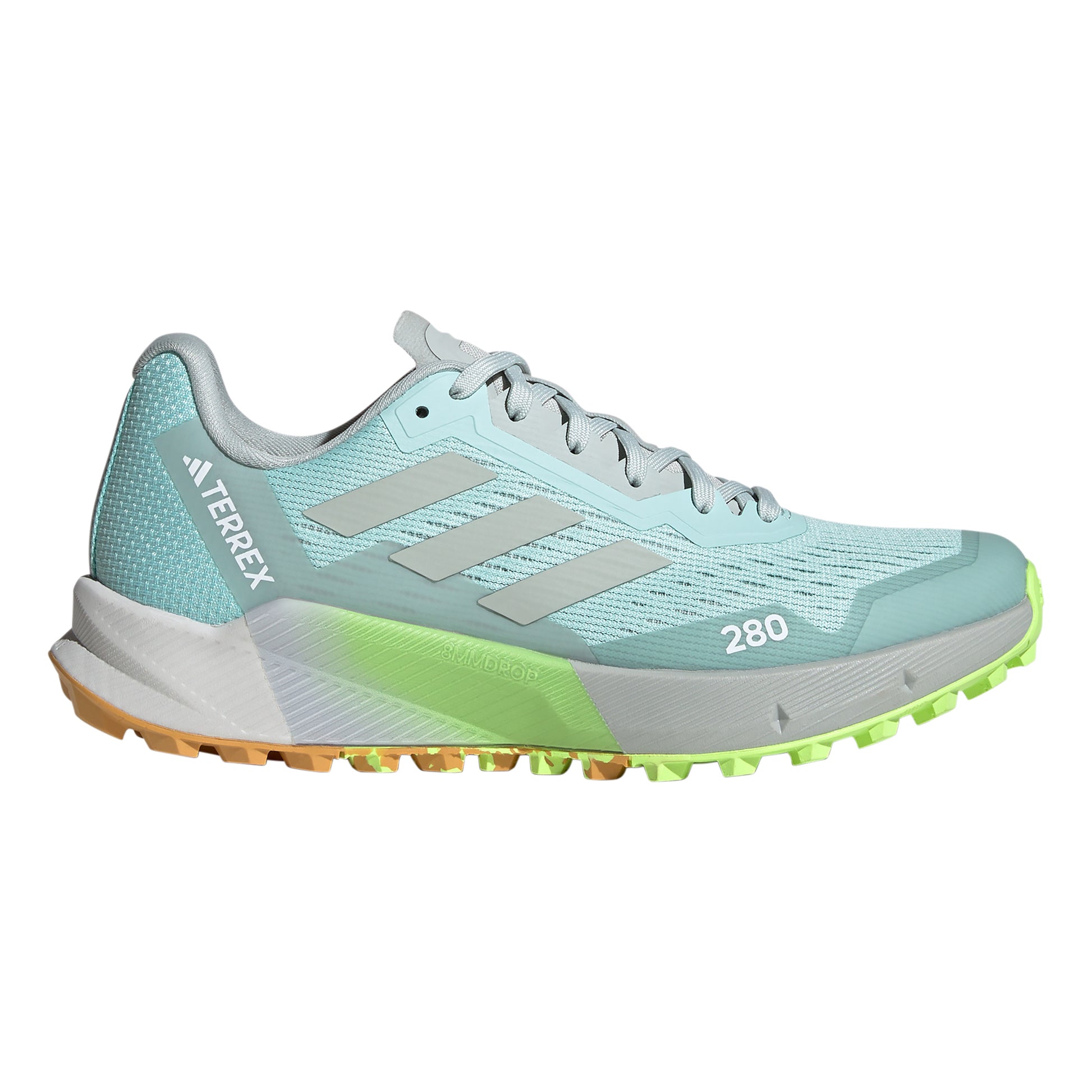 adidas Agravic Flow 2 Trailschuh Damen - grau, limette