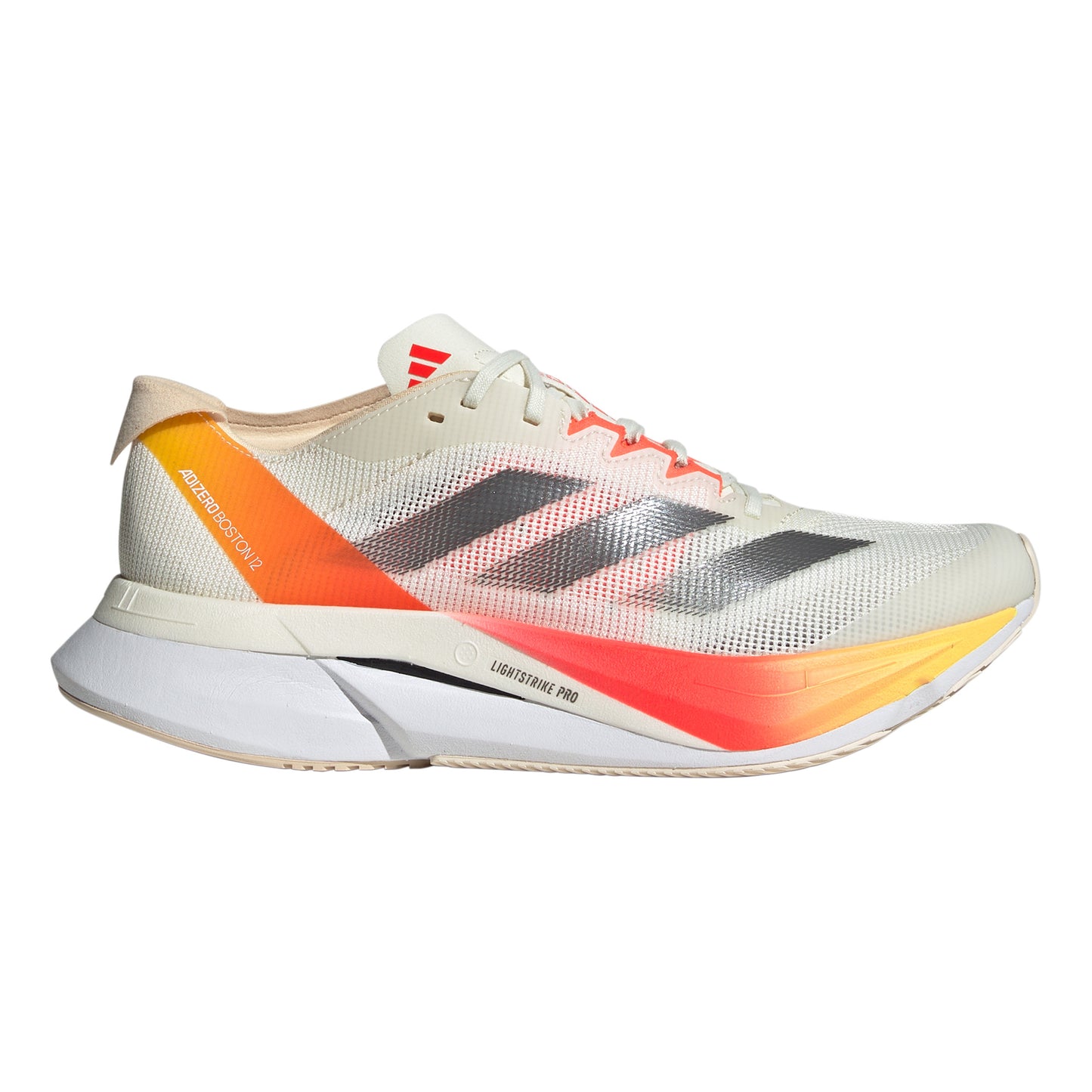adidas Adizero Boston 12 Competition running shoe Women - cream, orange