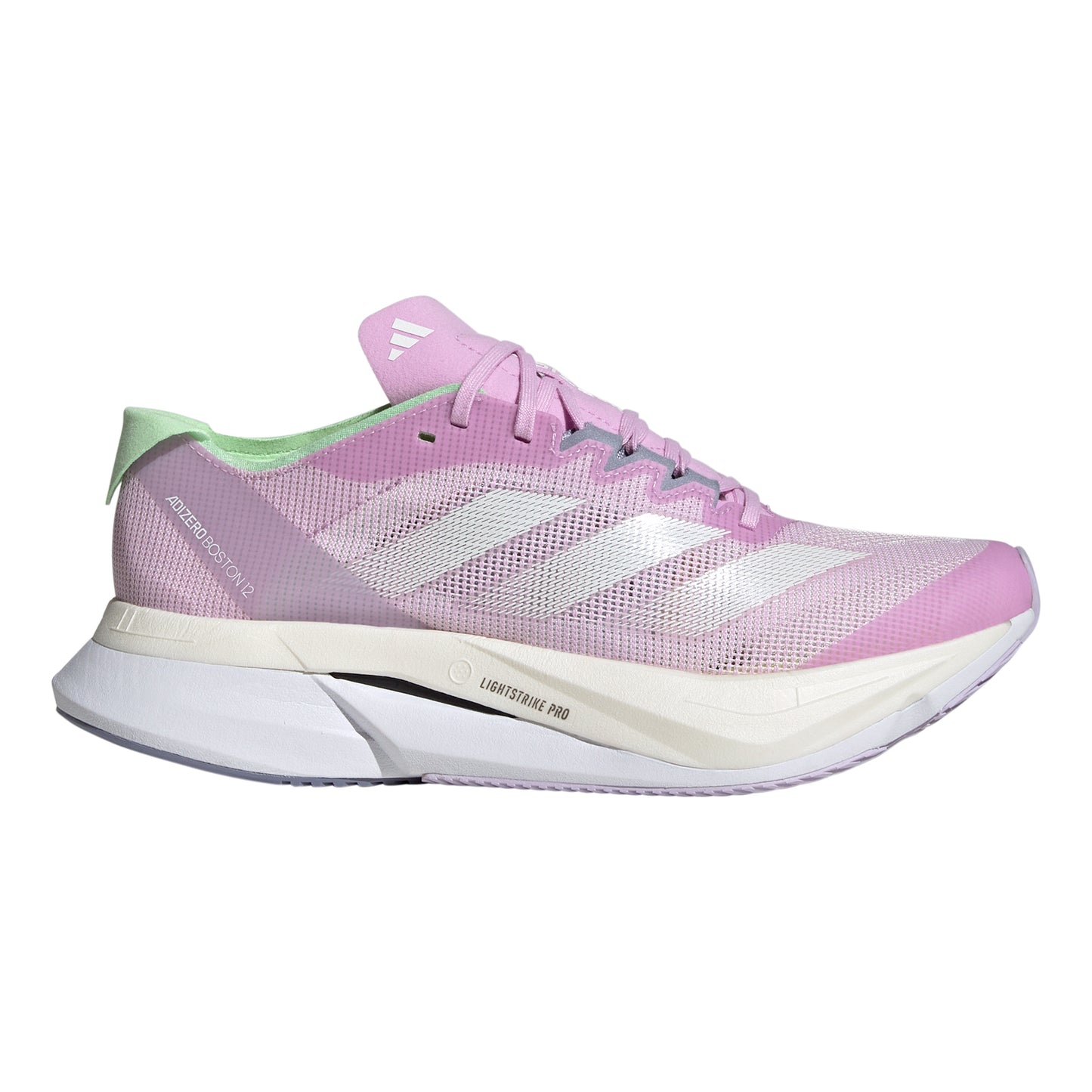 adidas Adizero Boston 12 Competition running shoe Women - lilac, light green