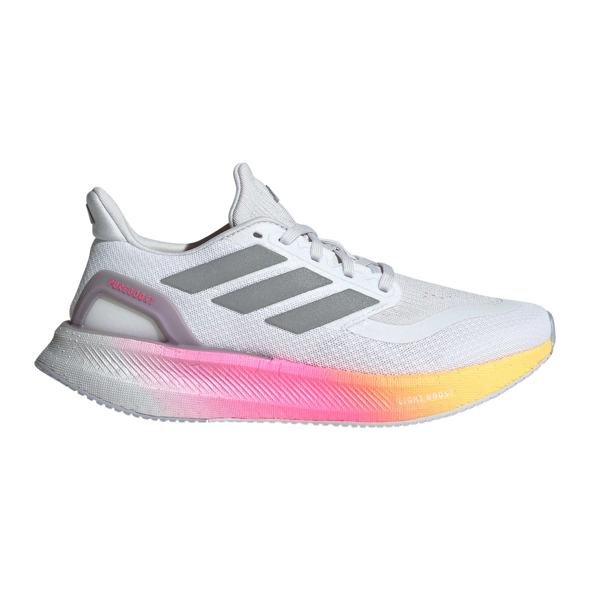 adidas Pureboost 5 Neutral running shoe Women - white, grey