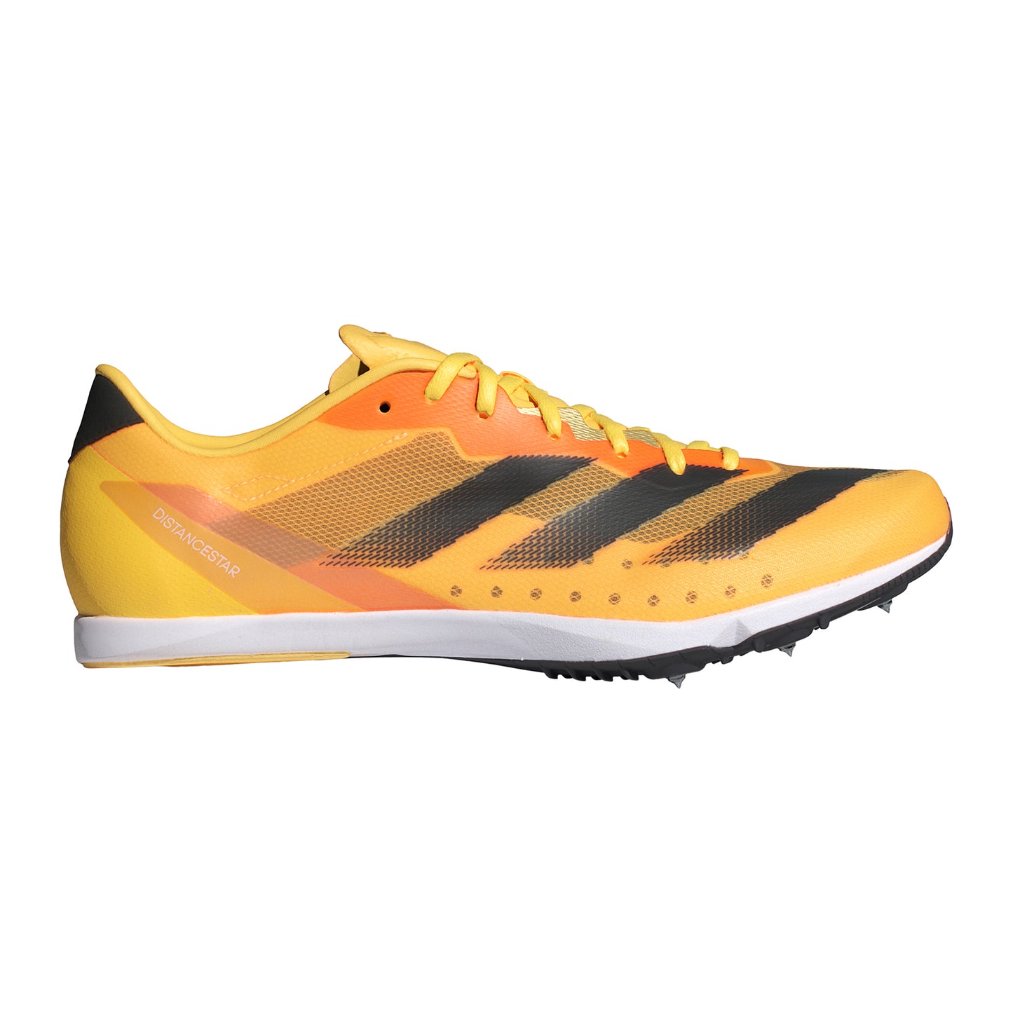 adidas Distancestar Spikeschuh Unisex - orange, schwarz