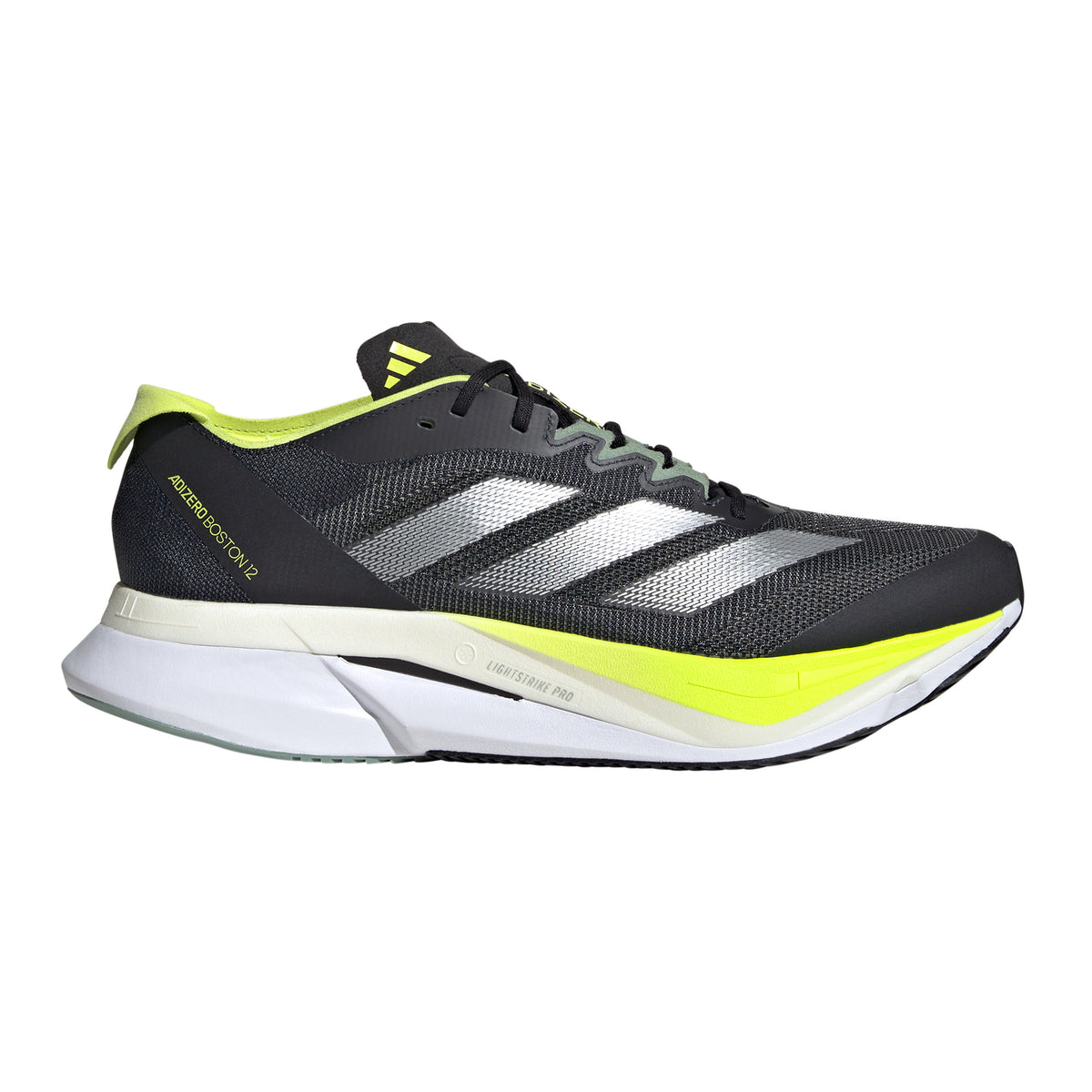 adidas Adizero Boston 12 Competition running shoe Men - dark blue, yellow