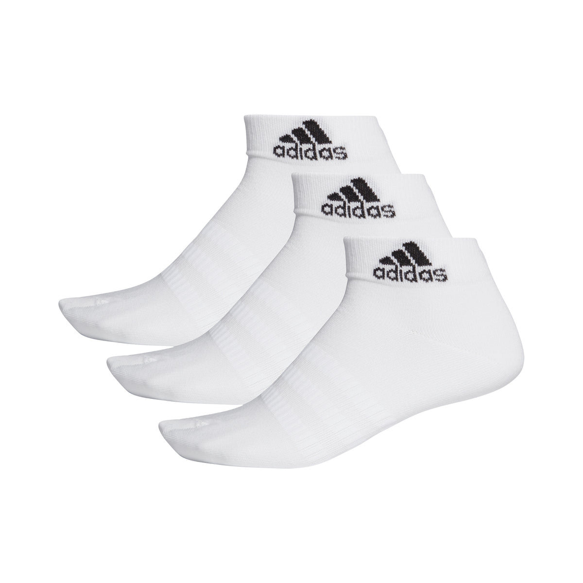 adidas Light Ankle Sports socks 3 Pack Unisex - white, black