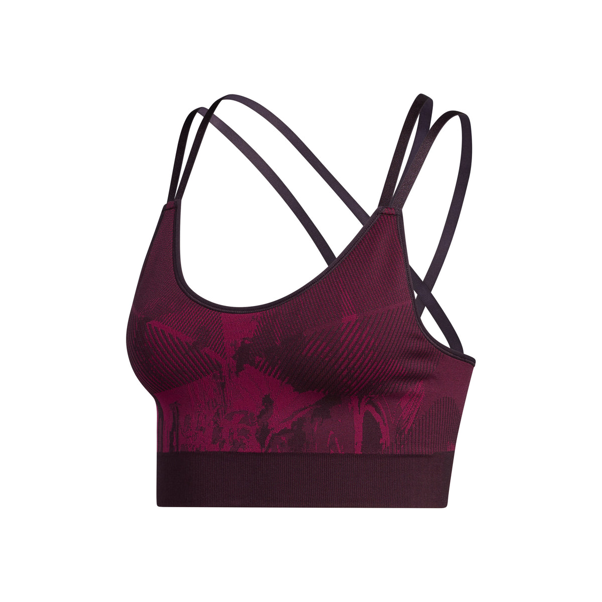 adidas AM PK FLW Sports bras Women - berry, violet