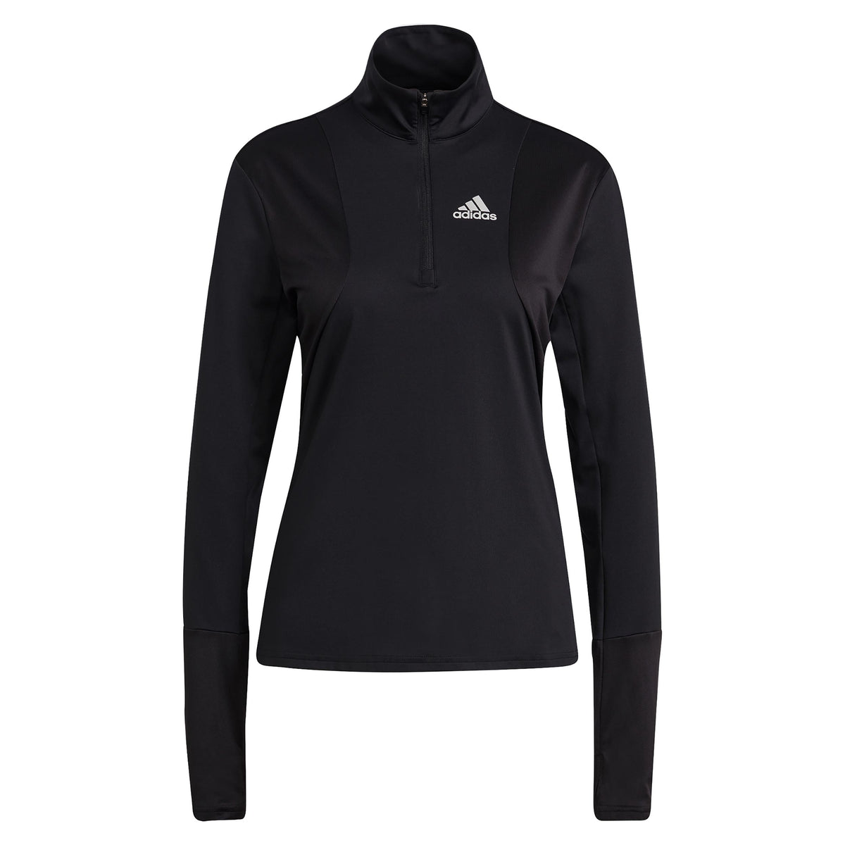adidas Own The Run Half-Zip Long sleeve Women - black, white