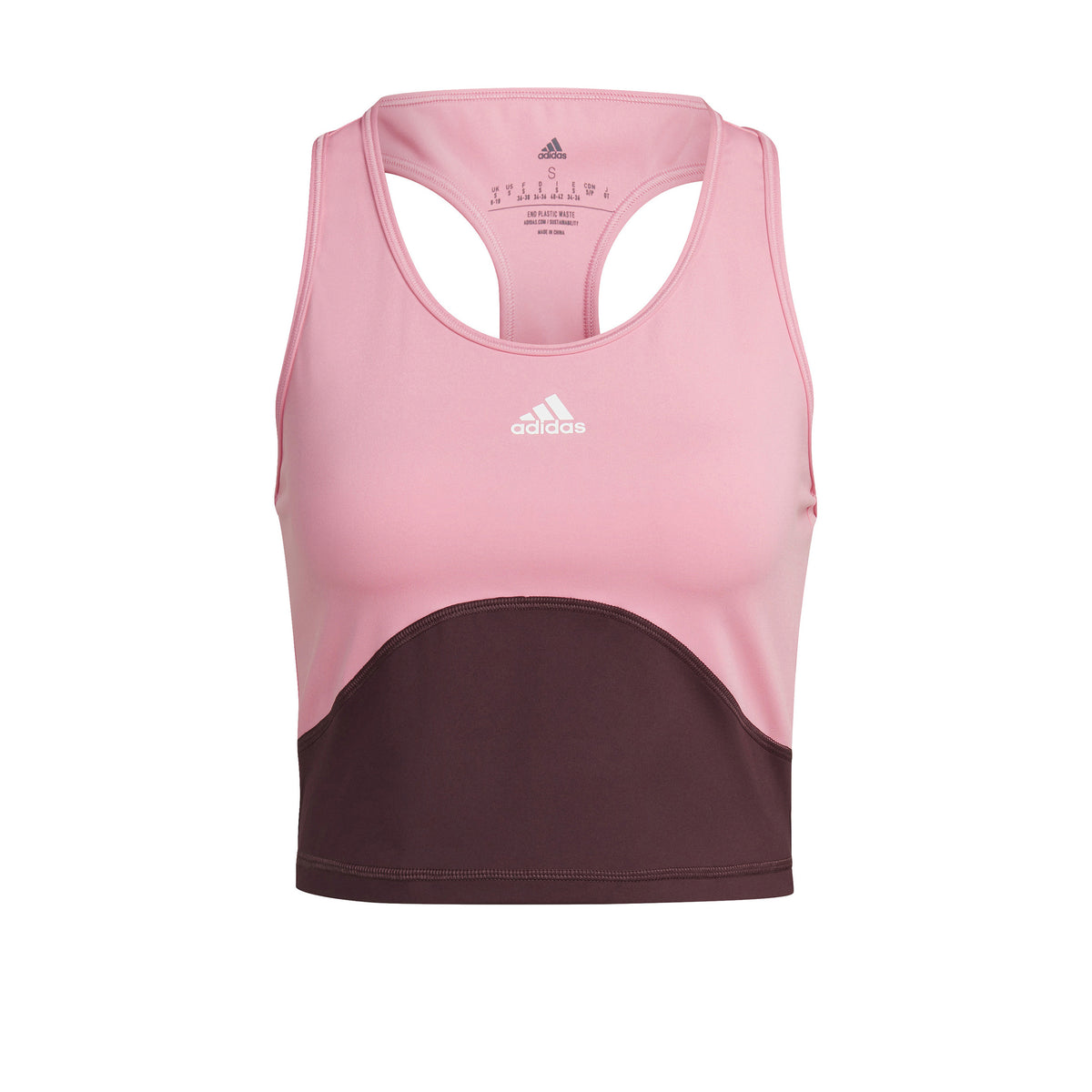 adidas High Intensity Cropped Tank top Women - pink,