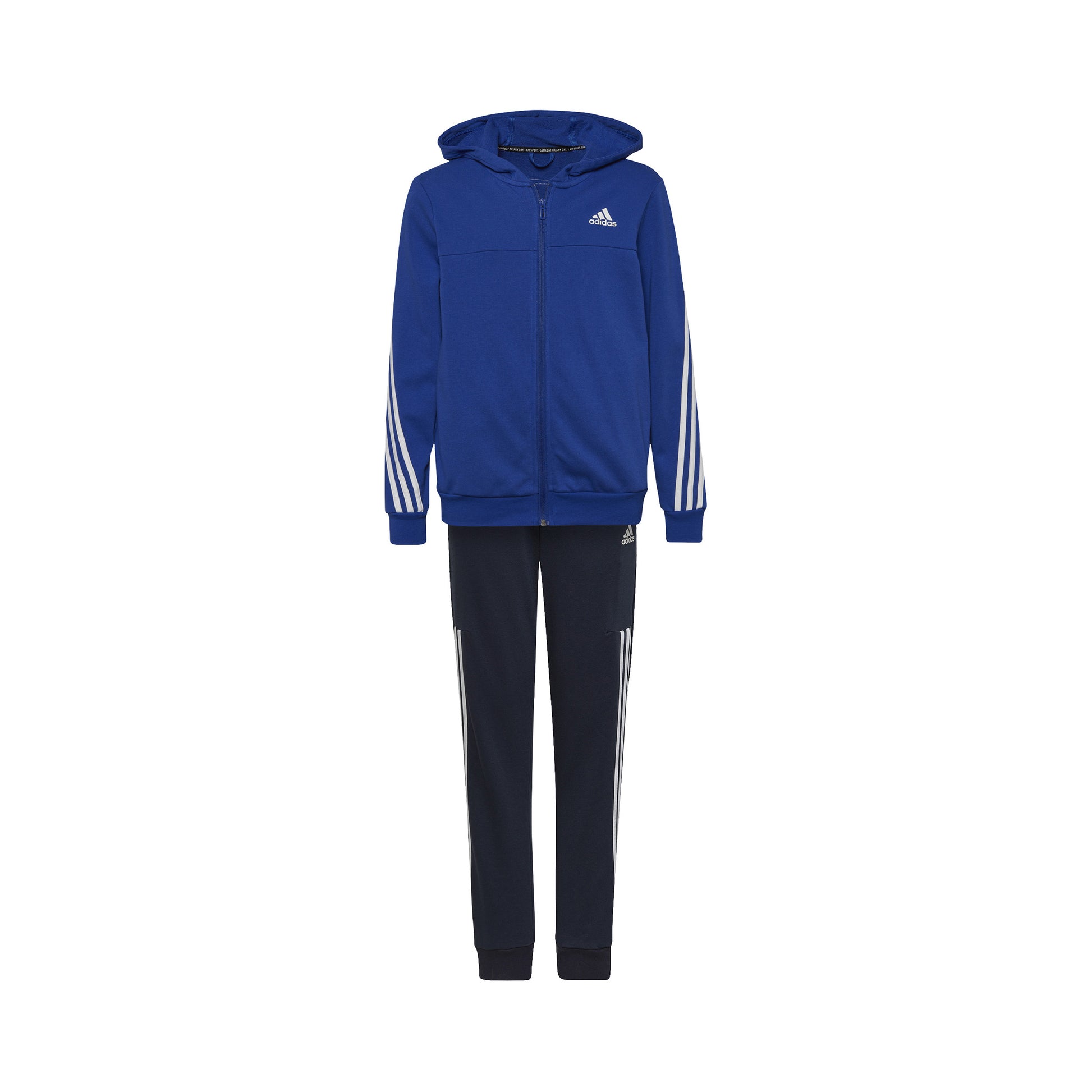 adidas Cotton Tracksuit Boys - blue,