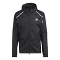 Marathon Laufjacke Herren - schwarz,