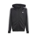 Training ES 3 Stripes Full-Zip Zip Hoodie Kids - black, white