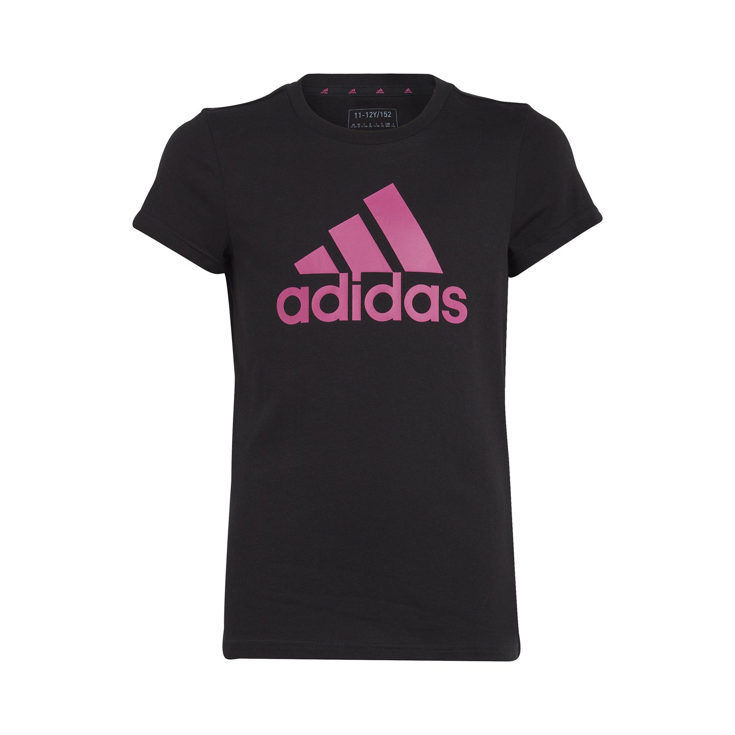 adidas Big Logo T-Shirt Girls - black, pink