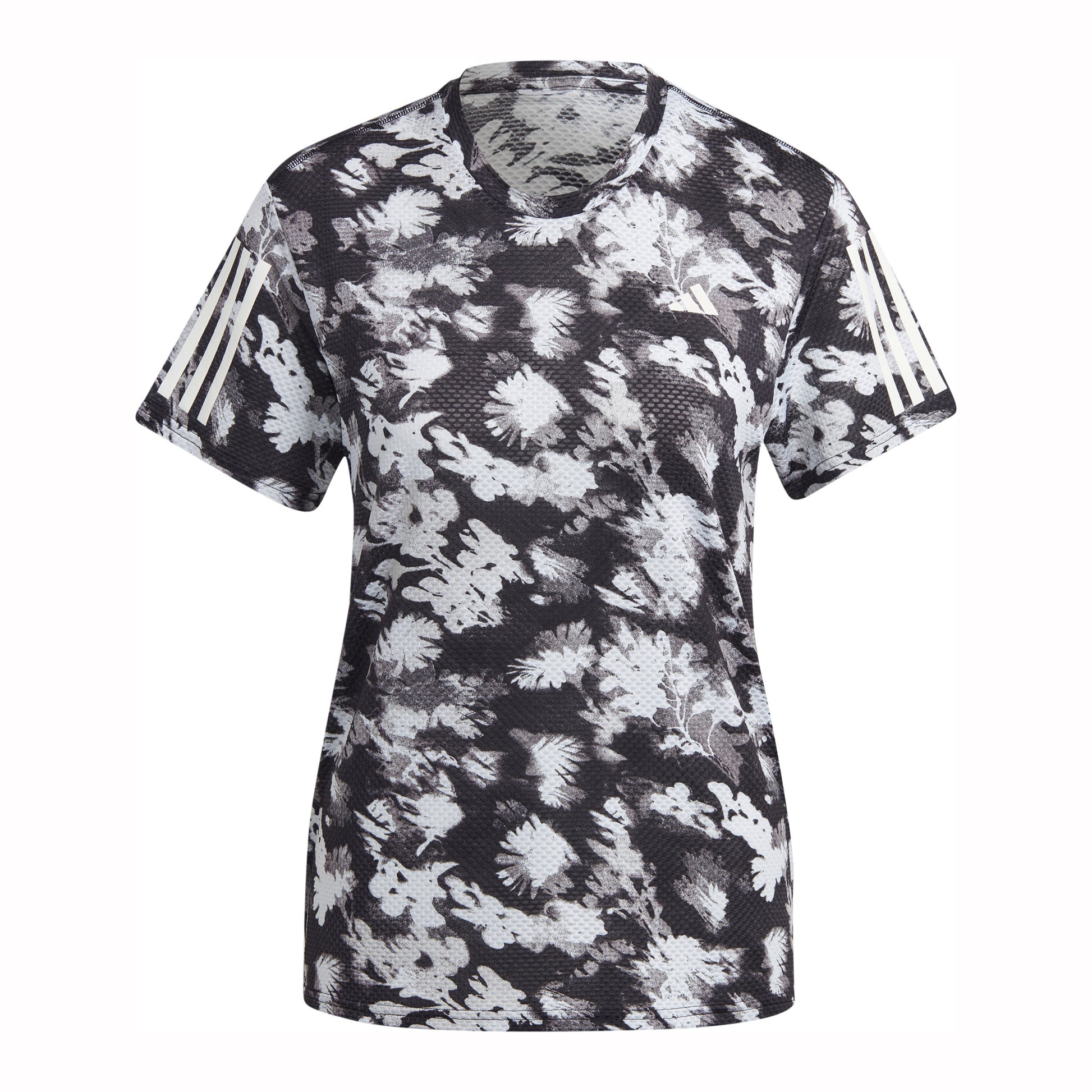adidas Own The Run Cooler Running shirt Women - grey, black