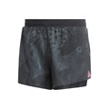 Split Shorts Herren - schwarz, grau